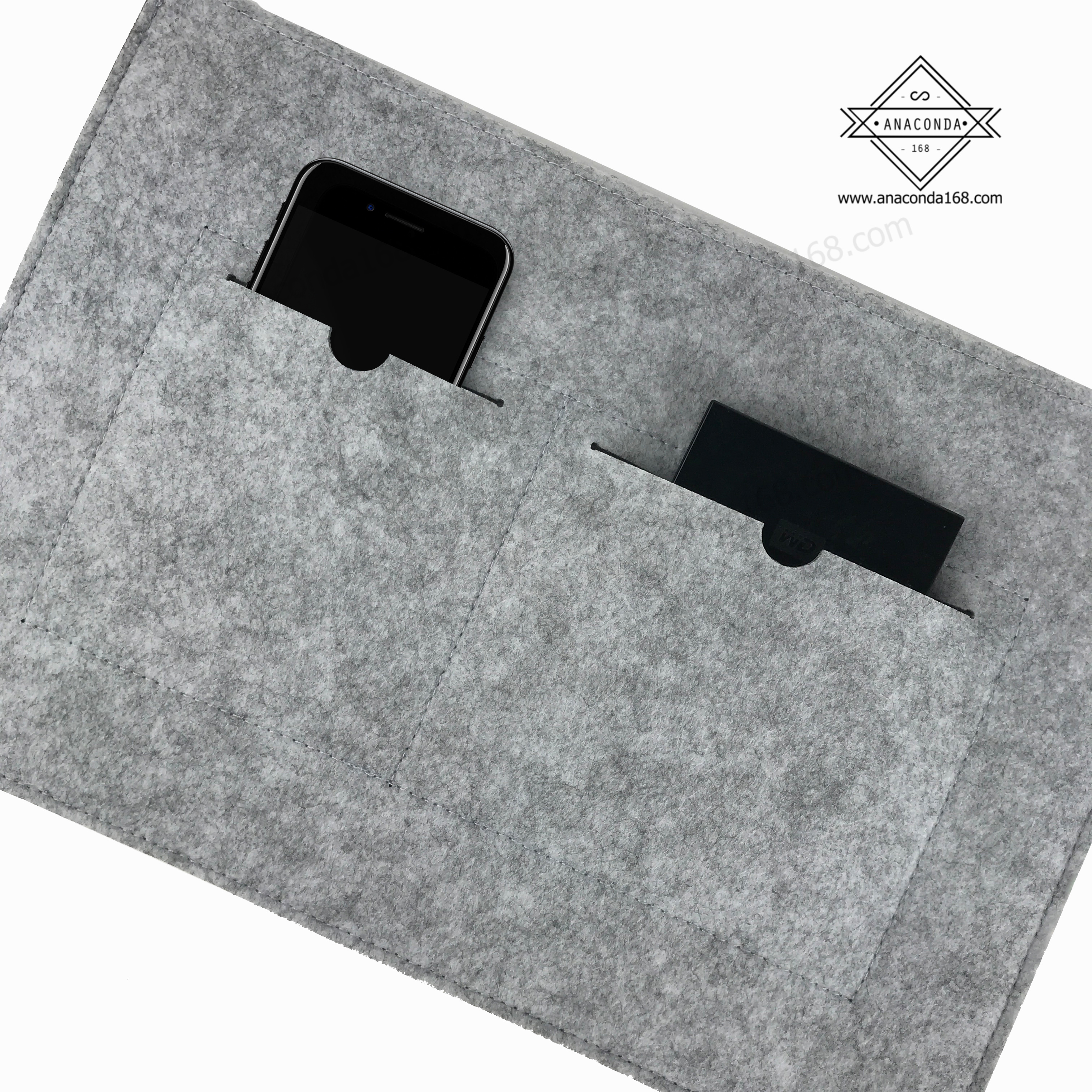 ซองใส่แล็ปท็อปผ้าสักหลาด (13 นิ้ว)