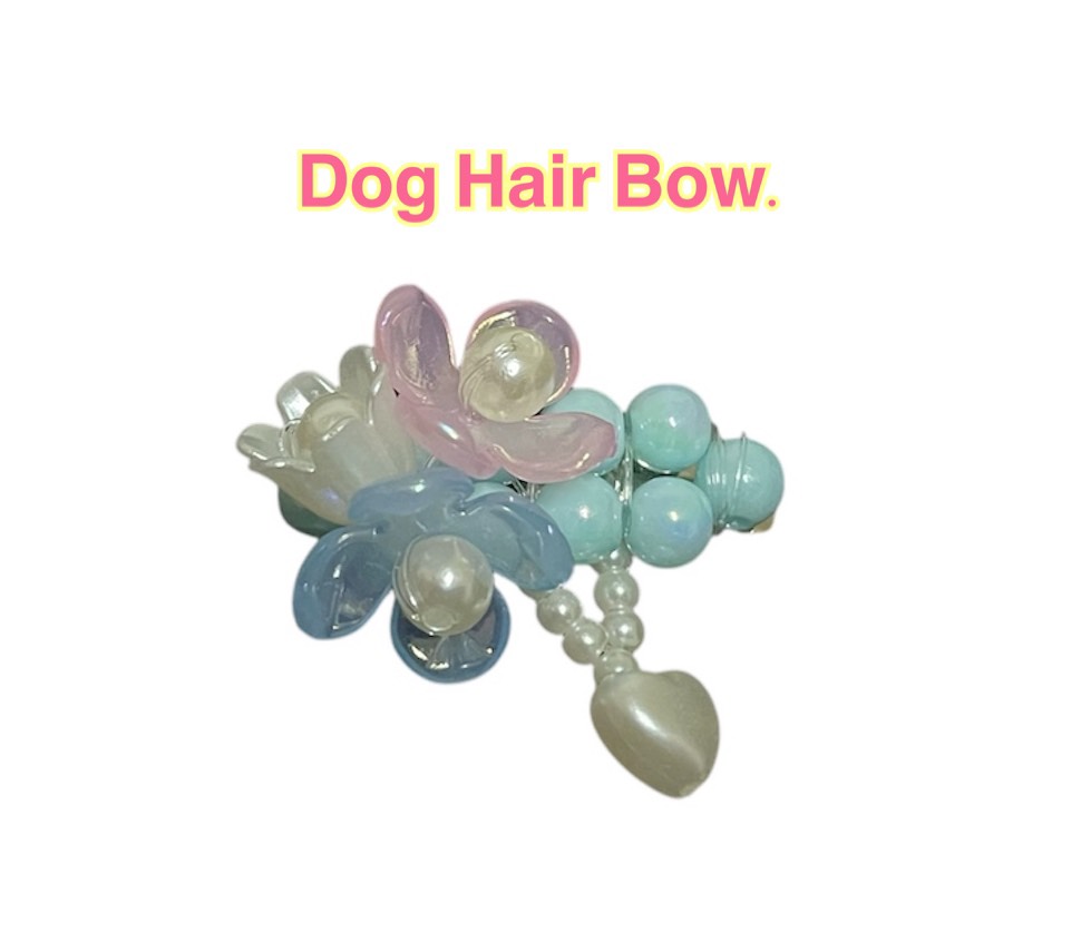 Dog Hair Bow.