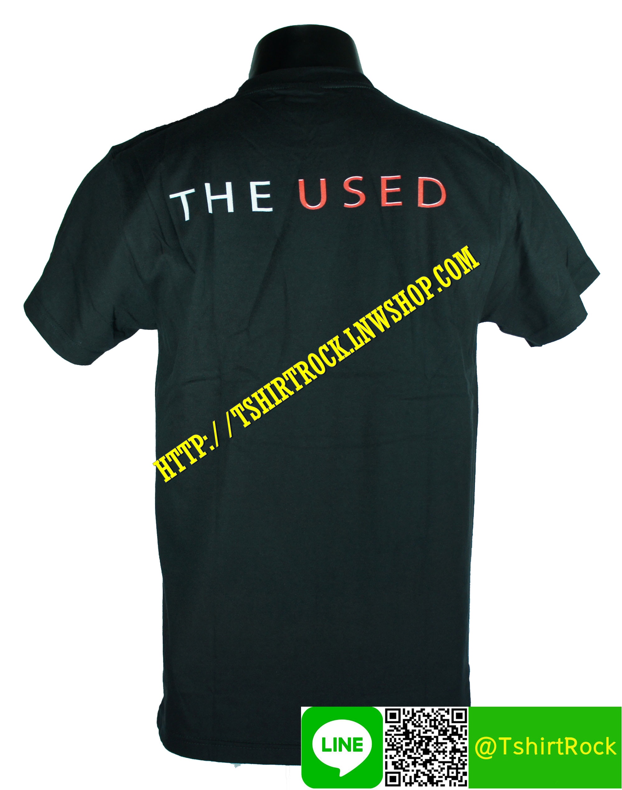THE USED เสื้อยืดวงร็อค เมทัล ดนตรี เสื้อวง TUD1581