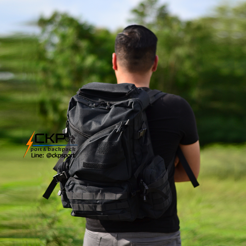 กระเป๋าเป้ทหาร Bag GEAR (สีดำ)