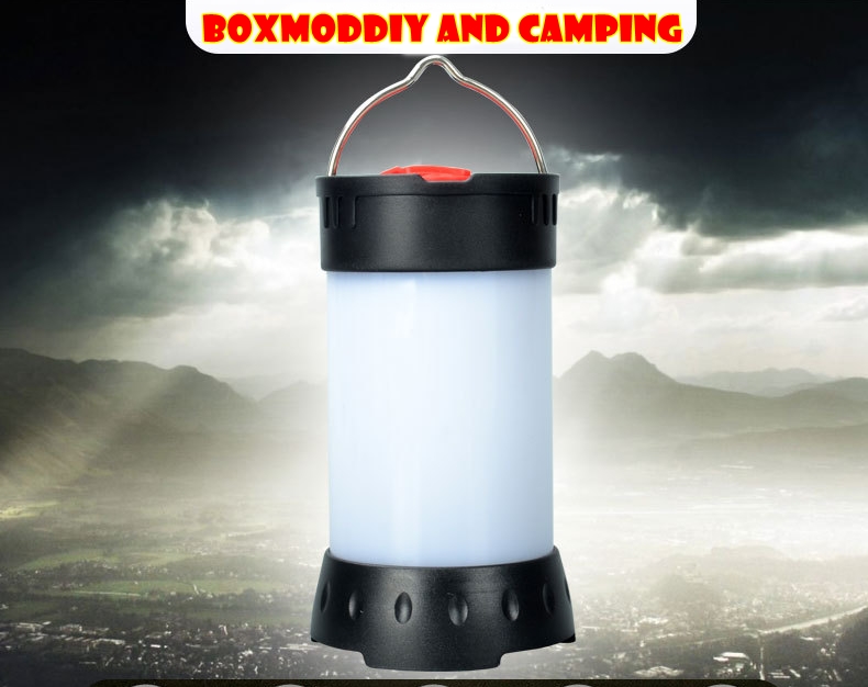 **โปรโมชั่น แถมถ่าน18650**ไฟตั้งแคมป์ ไฟส่องเต็นท์LED ตะเกียงLED ใช้แบตเตอรี่18650 ไฟตลาดนัด สว่างมากๆ ขนาดกว้าง50มม. สูง100มม.