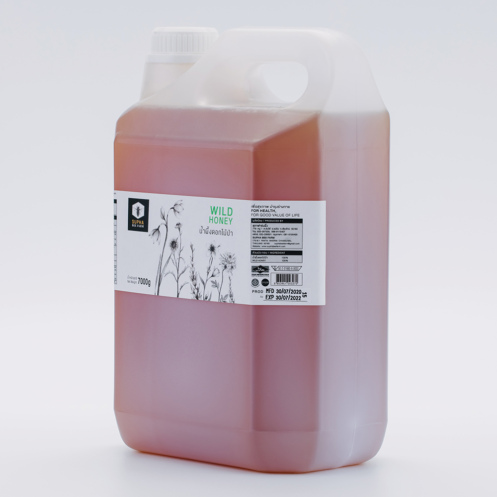 น้ำผึ้งดอกไม้ป่า 7 กิโลกรัม (Wild Honey 7kg)