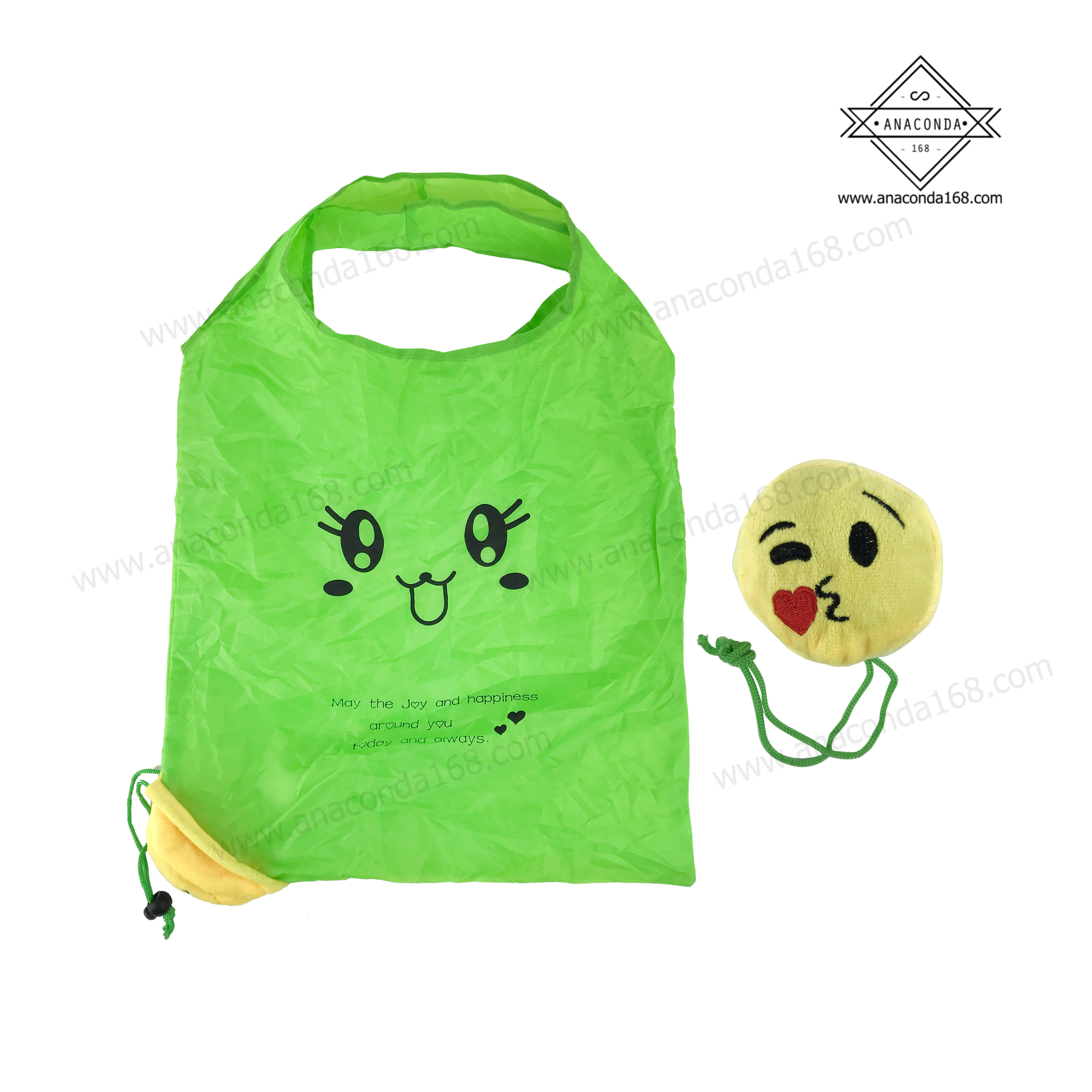 กระเป๋าพับเก็บได้ลายน่ารัก ถุงช้อปปิ้งพับได้V.3 (Shopping Bag)