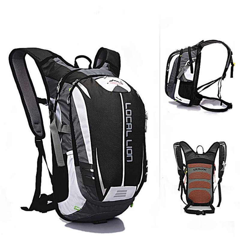 กระเป๋าจักรยาน Local Lion สีดำ 18L