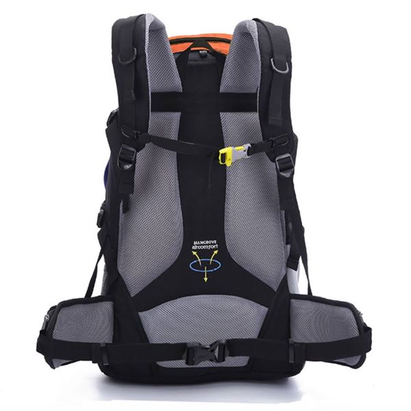 Local Lion เป้สะพายหลัง backpack ขนาด 60L รุ่น061 สีกากี แถมฟรี มีดการ์ด