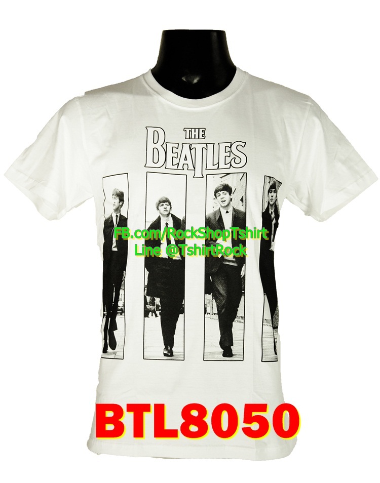 เสื้อวินเทจ THE BEATLES เสื้อยืดวงร็อค เสื้อร็อค เมทัล เดอะบีเทิลส์ BTL8050
