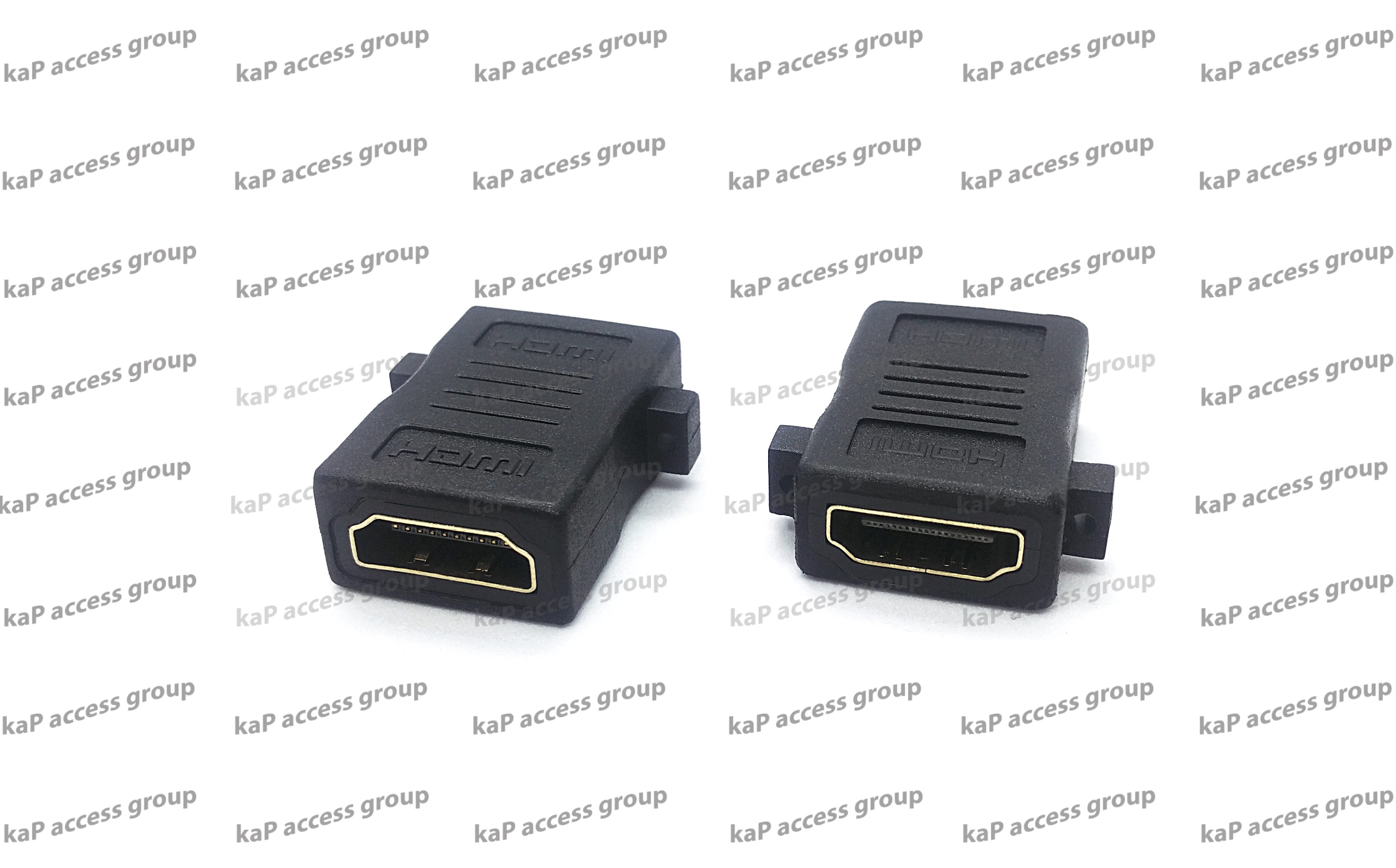 หัวต่อสาย HDMI เมีย/ เมีย แบบยึดแท่นติดเพลท (หัวตรง)