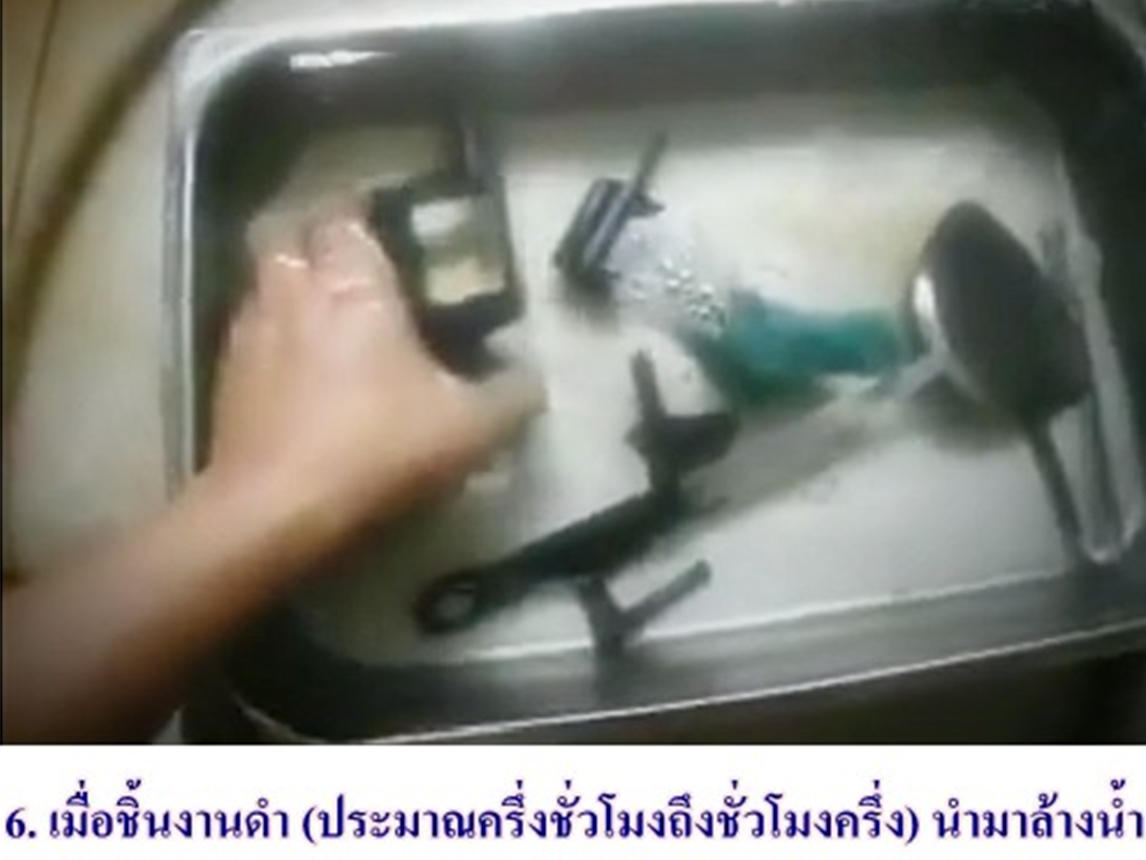 รมดำร้อนถุงเล็ก & ถาดสเตนเลส