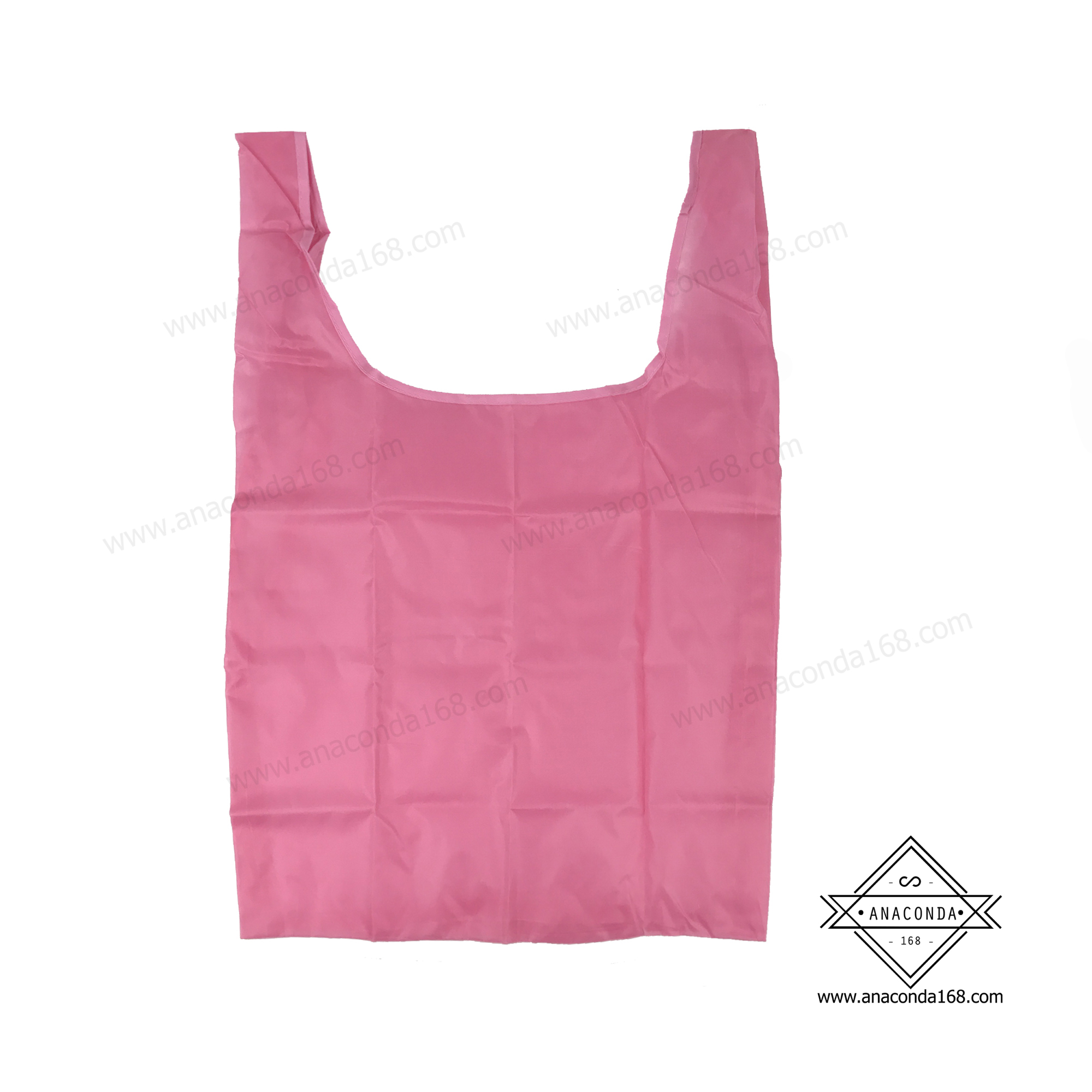 กระเป๋าช็อปปิ้งพับเก็บได้ BAGCU สีพื้น (Shopping Bag)