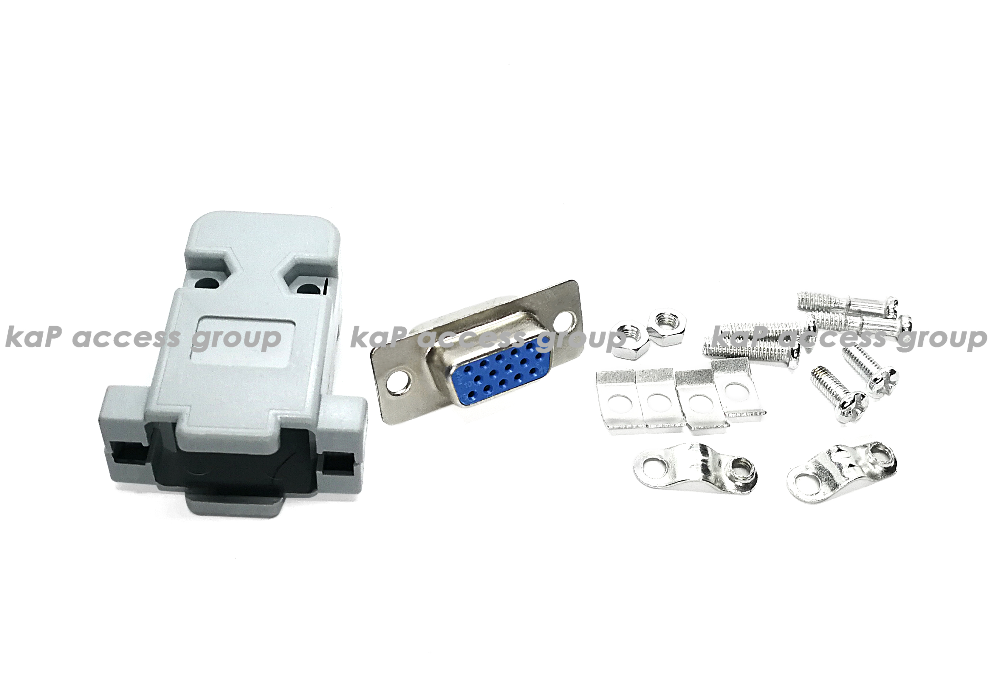 ชุดประกอบเข้าหัว VGA 15 Pin ตัวเมีย หัว RGB