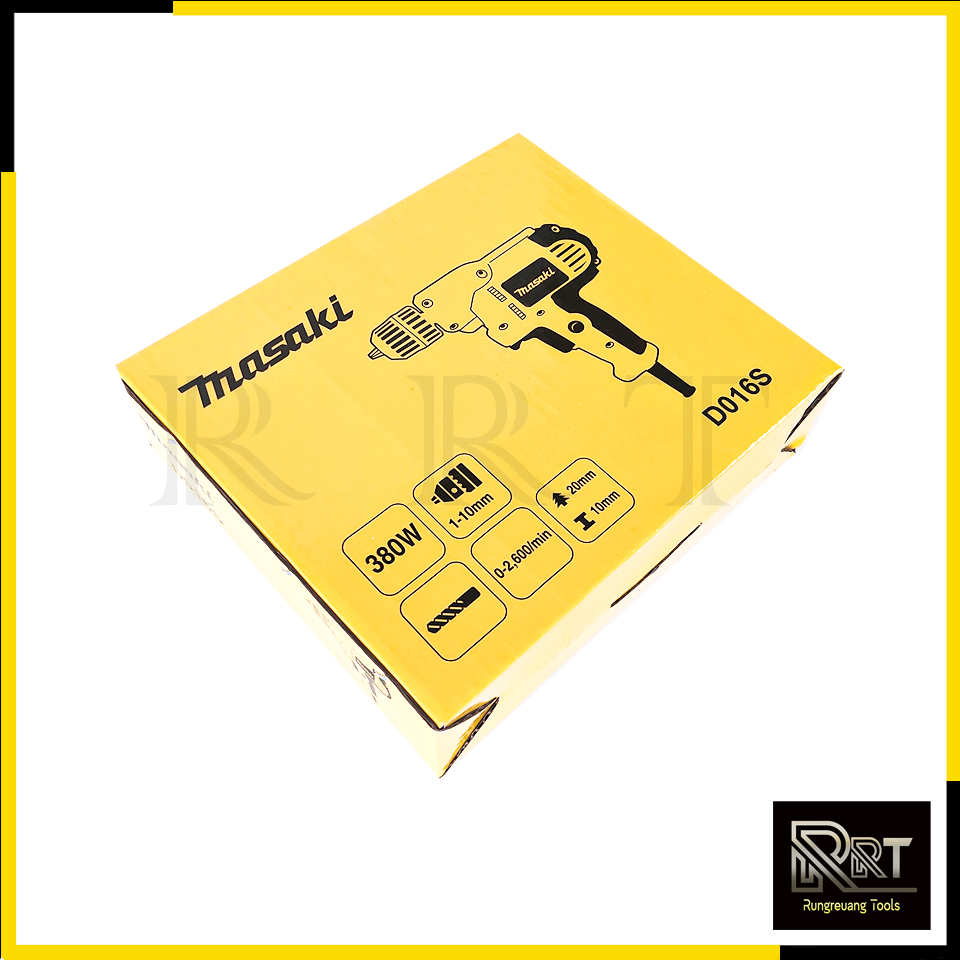 MASAKI สว่านปรับรอบซ้าย-ขวา 10mm. รุ่น D016S