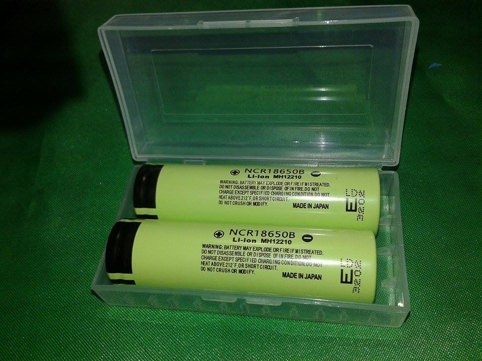 กล่องABS ใส่แบตเตอรี่ 18650 x2 ก้อน