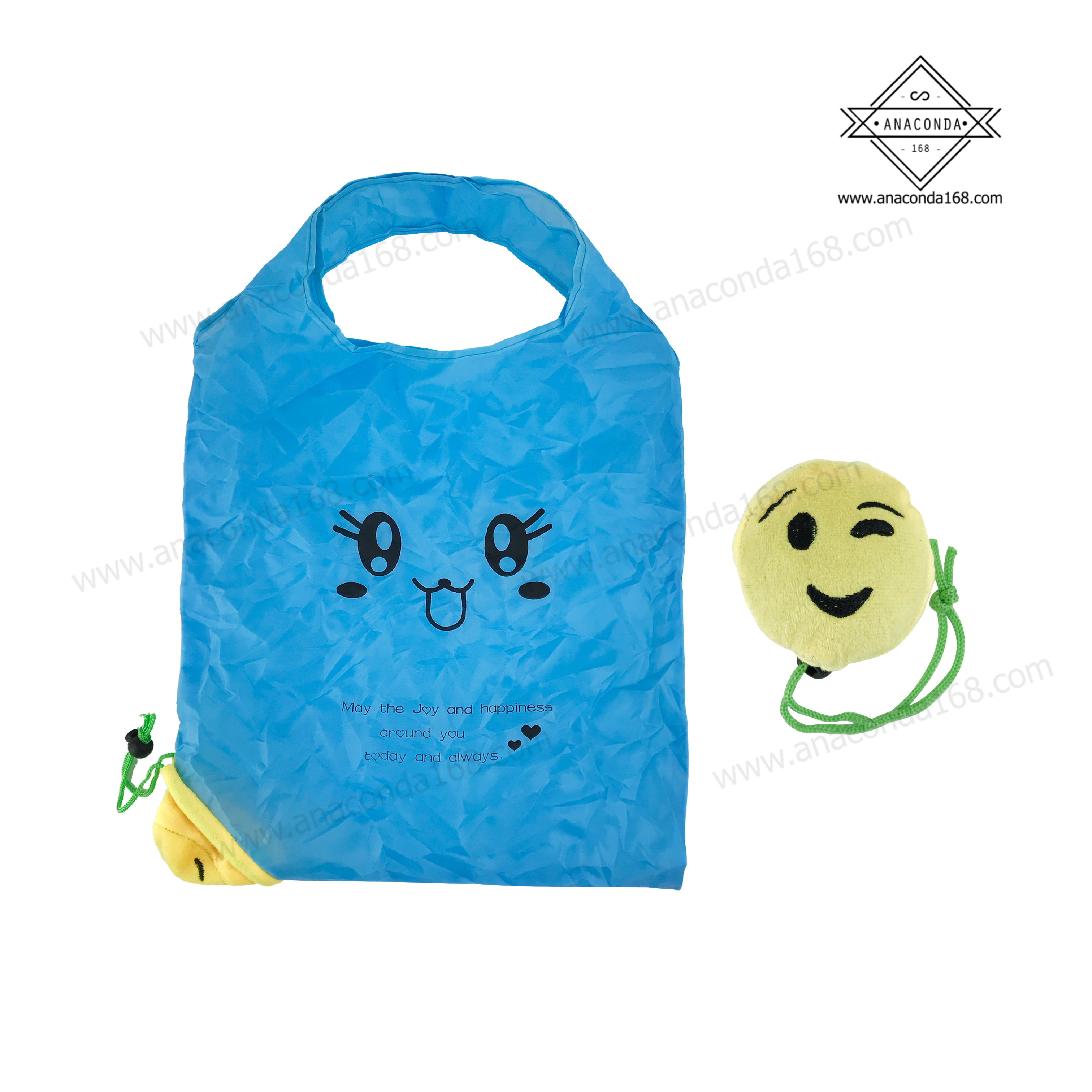 กระเป๋าพับเก็บได้ลายน่ารัก ถุงช้อปปิ้งพับได้V.3 (Shopping Bag)