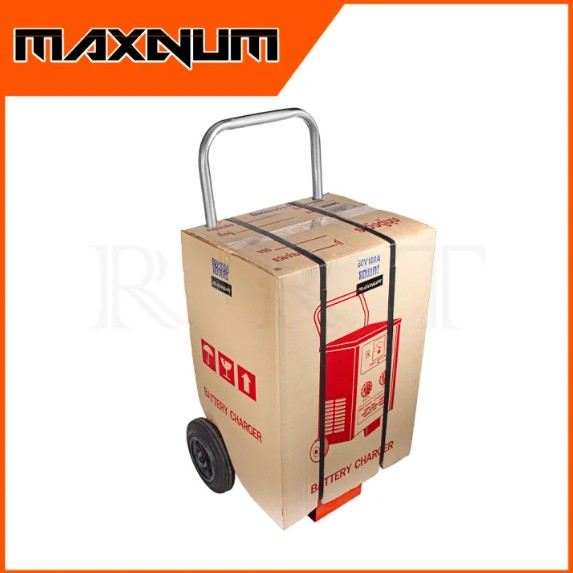 MAXNUM ตู้ชาร์จแบตเตอรี่ ขนาด 60V100AM ตู้สูง มีล้อสำหรับลาก (คอล์ยทองแดง)