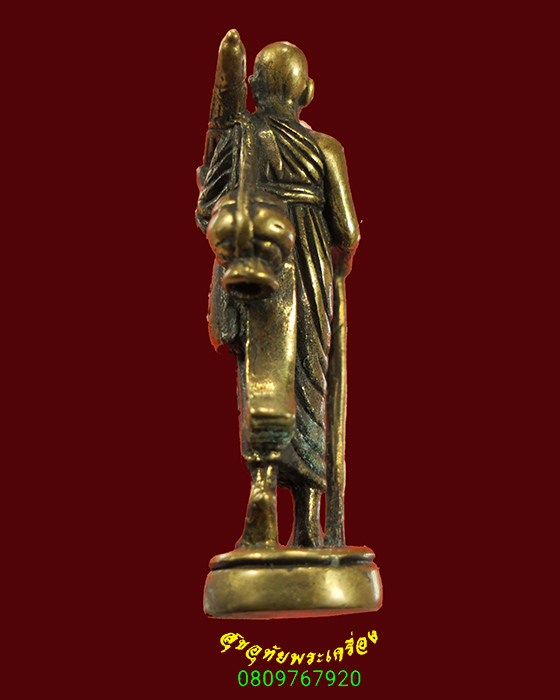 712.รูปหล่อพระสิวลี หลวงพ่อเขียน วัดกะทิง เขาคิชฌกูฏ จ.จันทบุรี 1ชุด2องค์ น่าบูชา