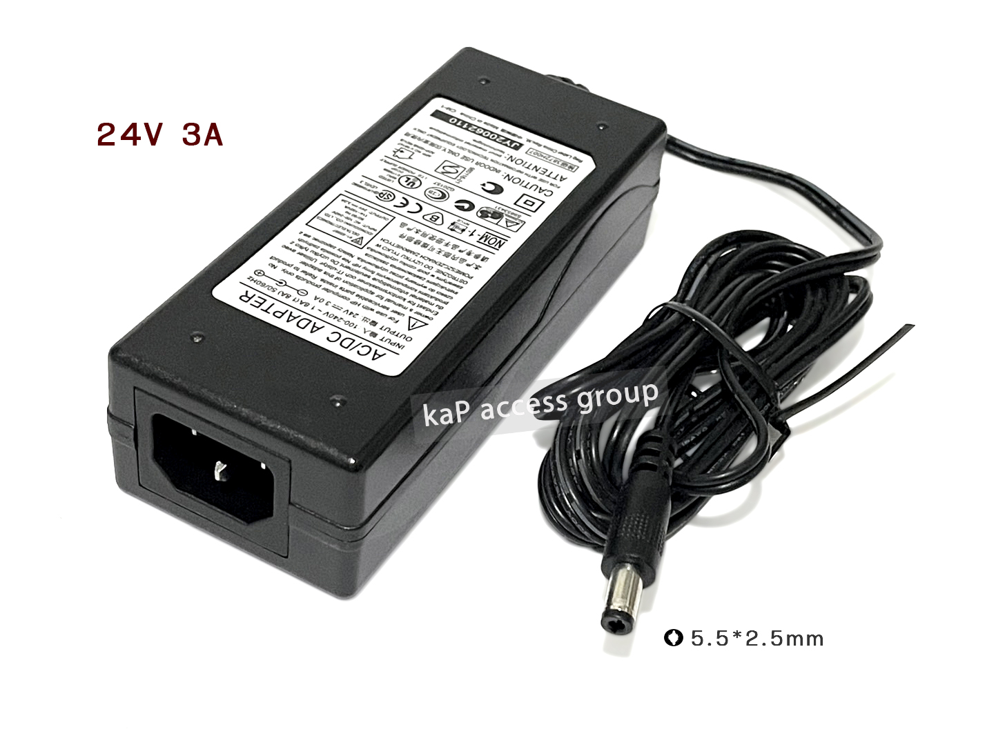 Adapter Switching DC 24V 3A อะแดปเตอร์ ( JACK 5.5x2.5mm )
