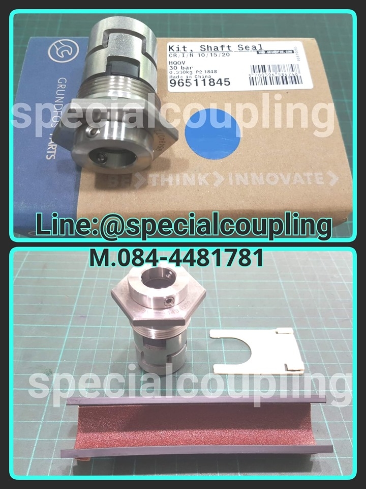 จำหน่ายMechanical seal Grundfosmodel CRI10-16 A-FGJ-I-V-HQQV ของแท้ พร้อมส่งจ้า
