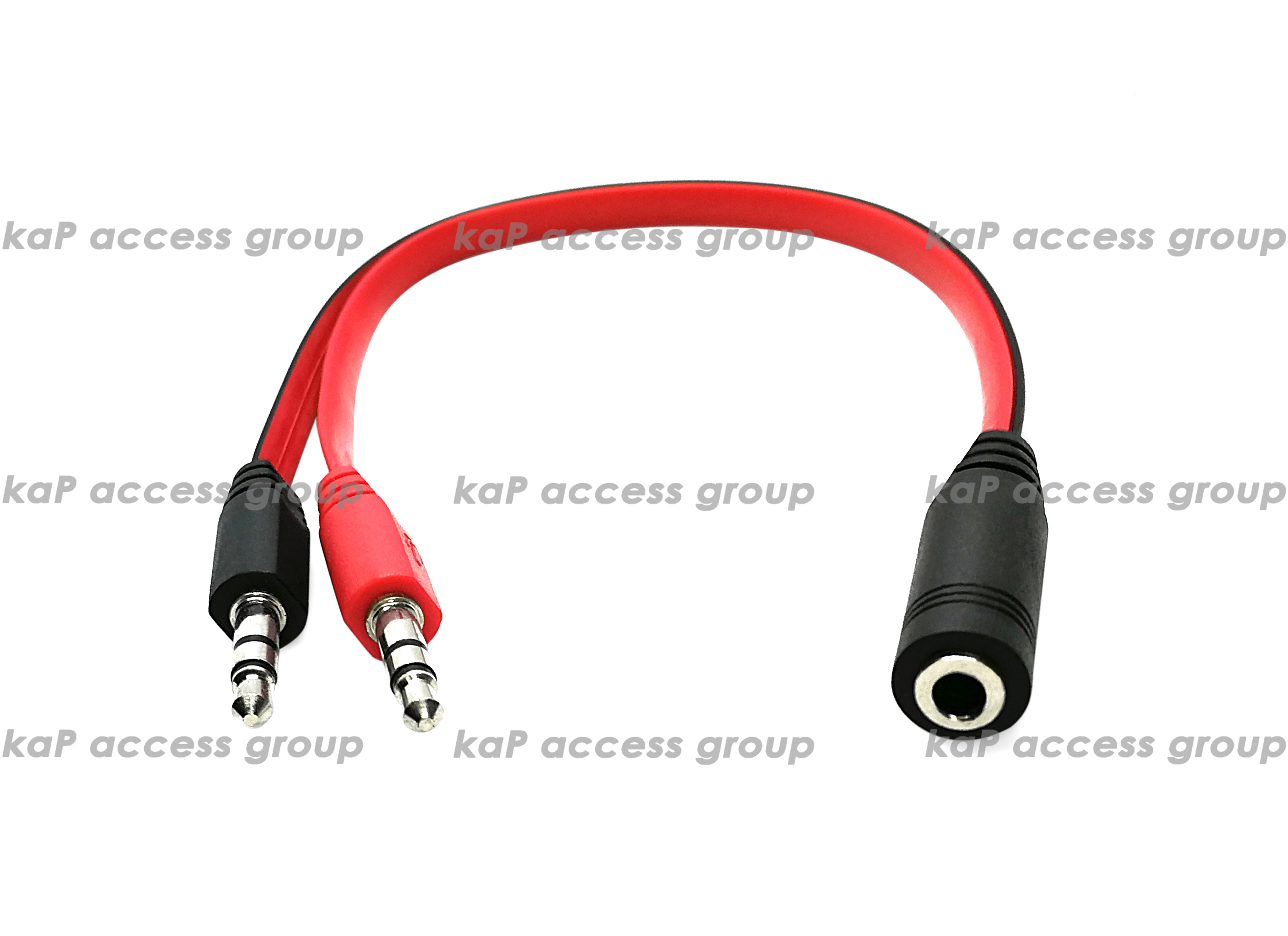 3.5mm Female to Y Microphone & Headphone Cable