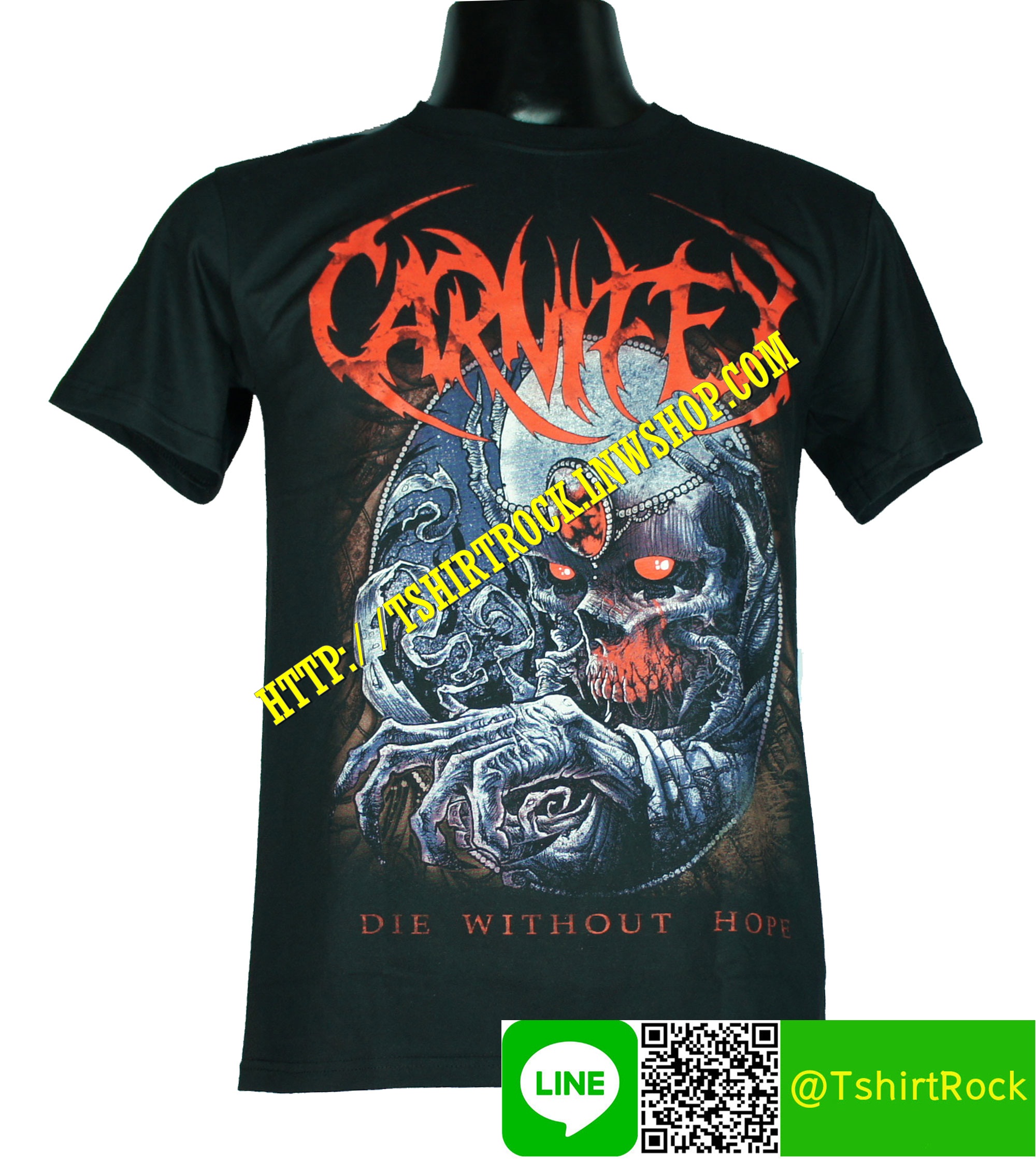 CARNIFEX เสื้อยืดวงร็อค เมทัล ดนตรี เสื้อวง CNF1460