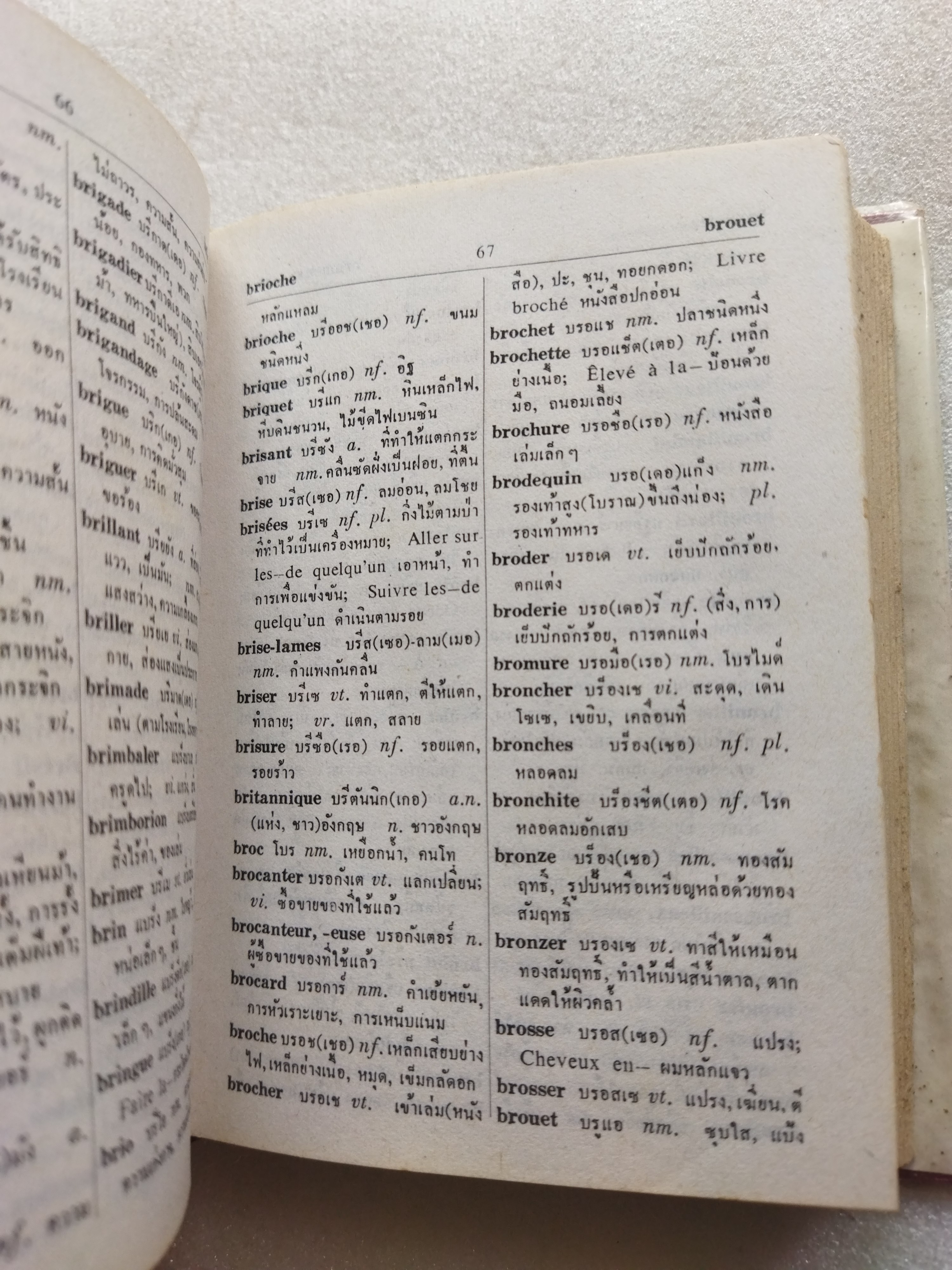 พจนานุกรมฝรั่งเศส-ไทยพร้อมด้วยคำอ่าน