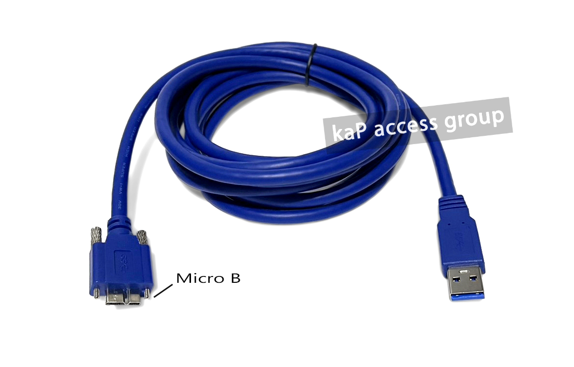 USB 3.0 TYPE A to MICRO B USB 3.0 SCREW MOUNT CABLE HDD 1.8 , 3เมตร