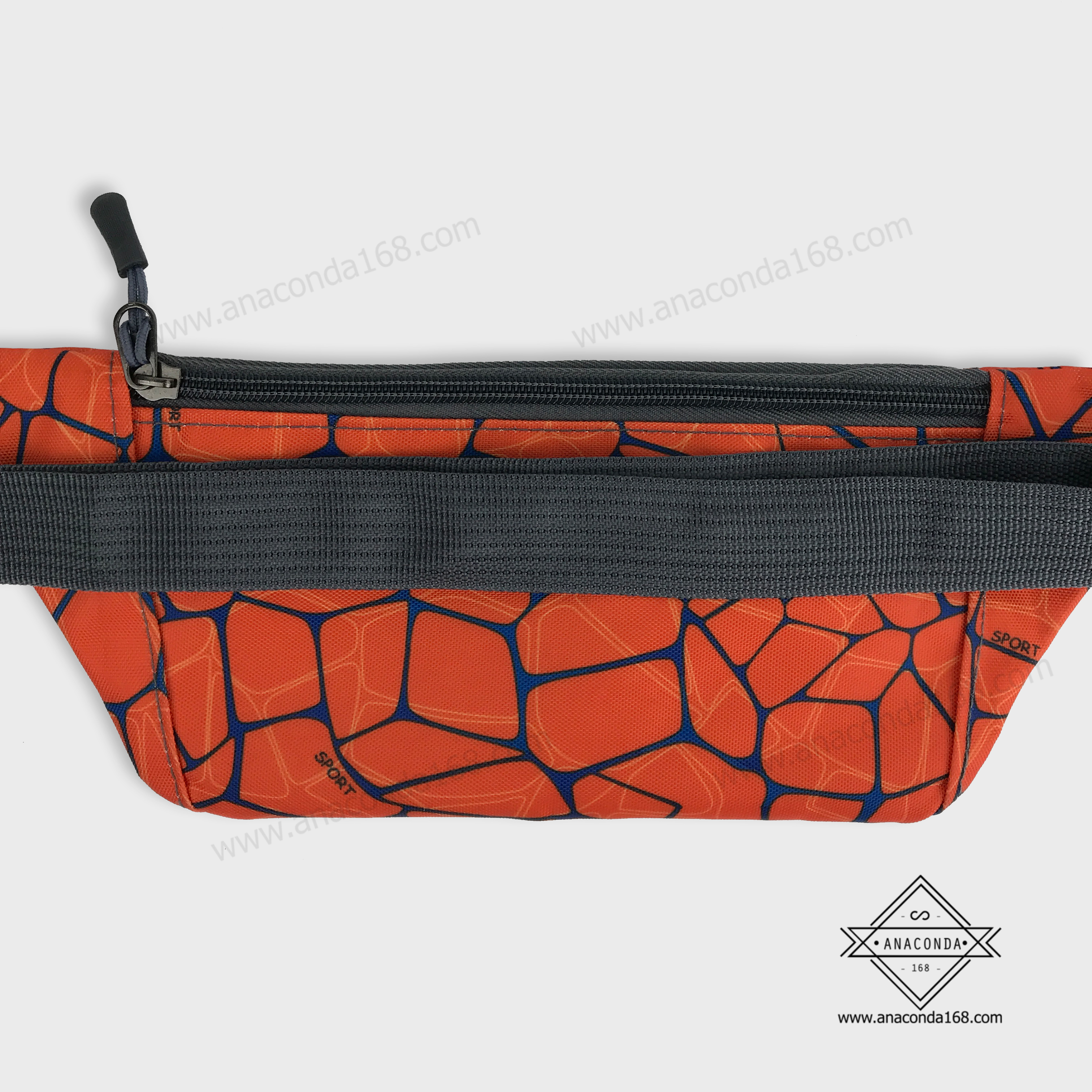 กระเป๋าคาดเอวสปอร์ต 3 ซิปแบบลาย V.4(Sport Bag)