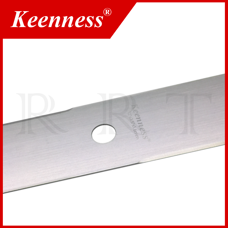 KEENNESS ใบตัดหญ้าขนาด 12 นิ้ว หนา 1.6 มิลฯ ผลิตจาก เหล็กคุณภาพ