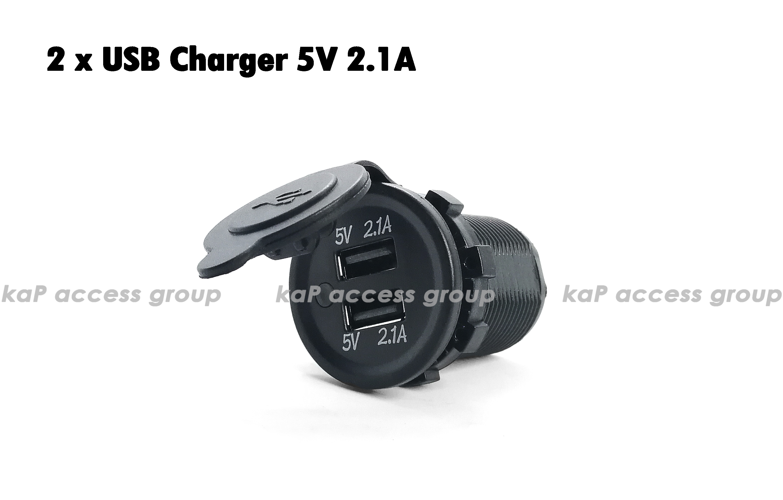 ADAPTER 2 USB CHARGER 5V 2.1A For Car (DIY)