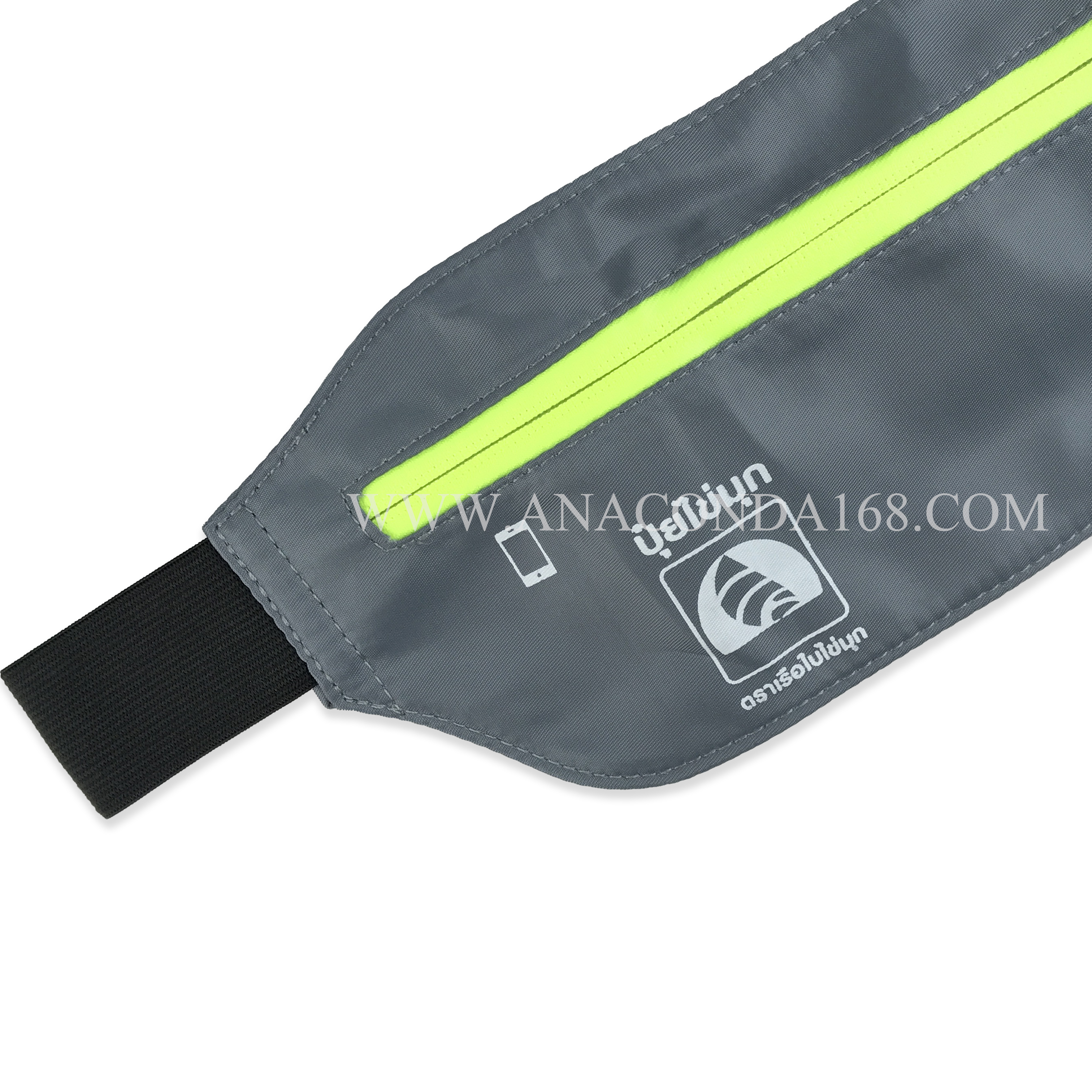 กระเป๋าคาดเอวสปอร์ตกันน้ำ สกรีนโลโก้