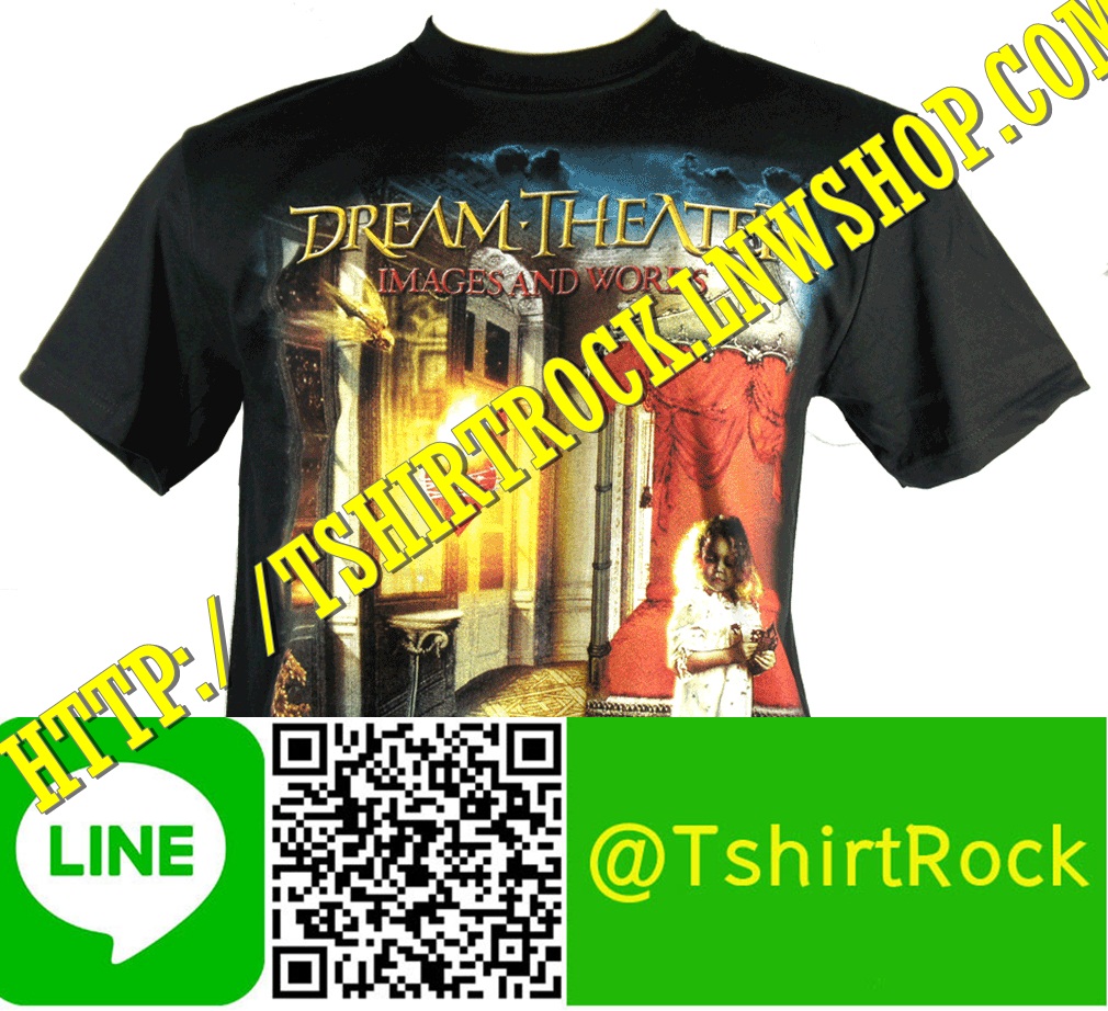 DREAM THEATER เสื้อยืดวงร็อค เมทัล ดนตรี เสื้อวงดรีมเธียเตอร์ DTR1331