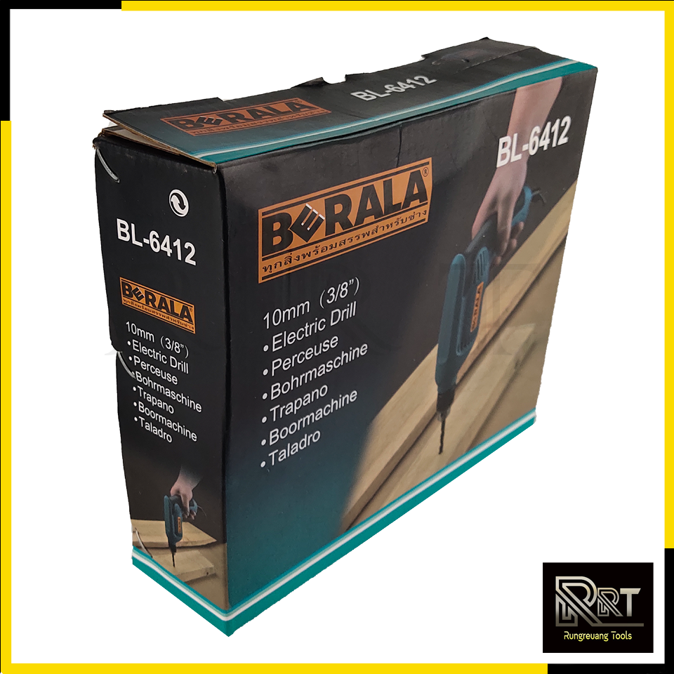 BERALA สว่านปรับรอบซ้าย-ขวา 10 mm. รุ่น BL-6412