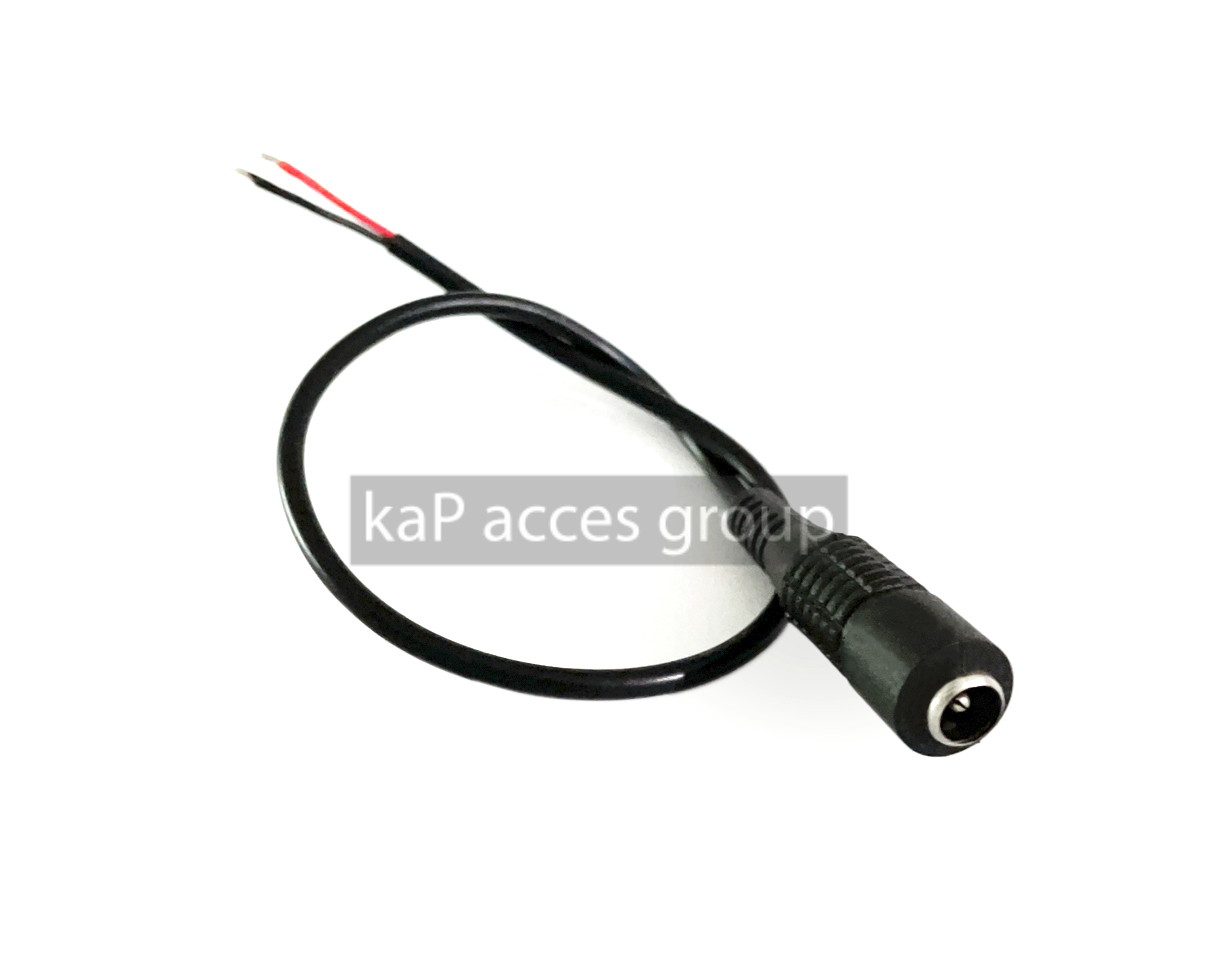 สายไฟหัวแจ็ค DC ตัวเมีย (Female) ทำสายอะแดปเตอร์ Plug (30cm)