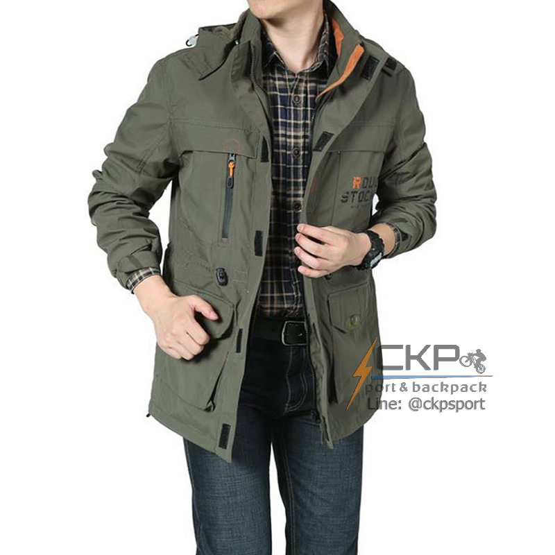 แจ็คเก็ต AFS - Rough Stock (สีเขียว)