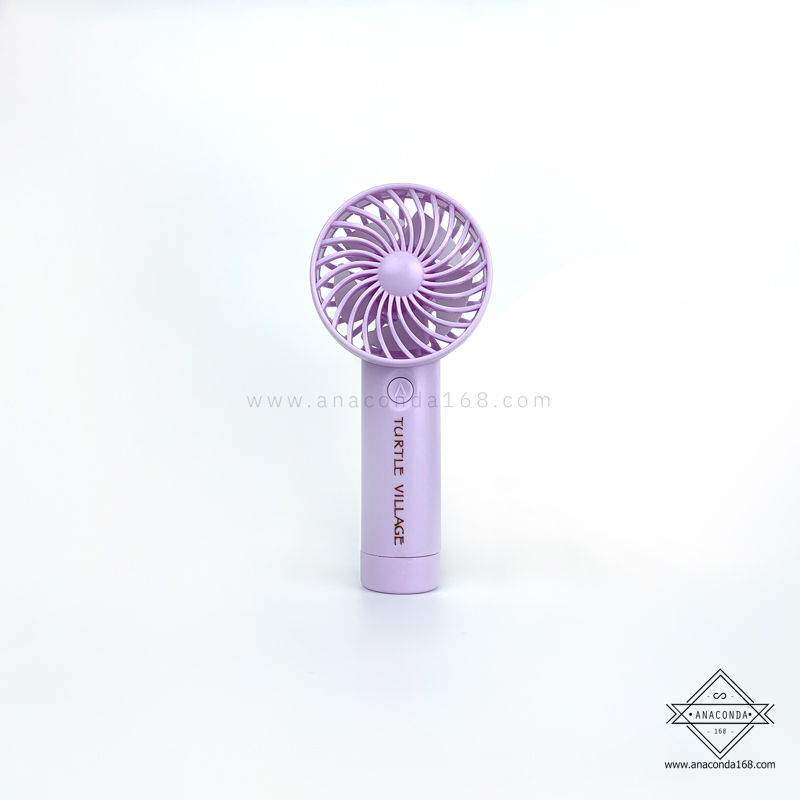พัดลมพกพาพรีเมี่ยมมีสายคล้องมือ