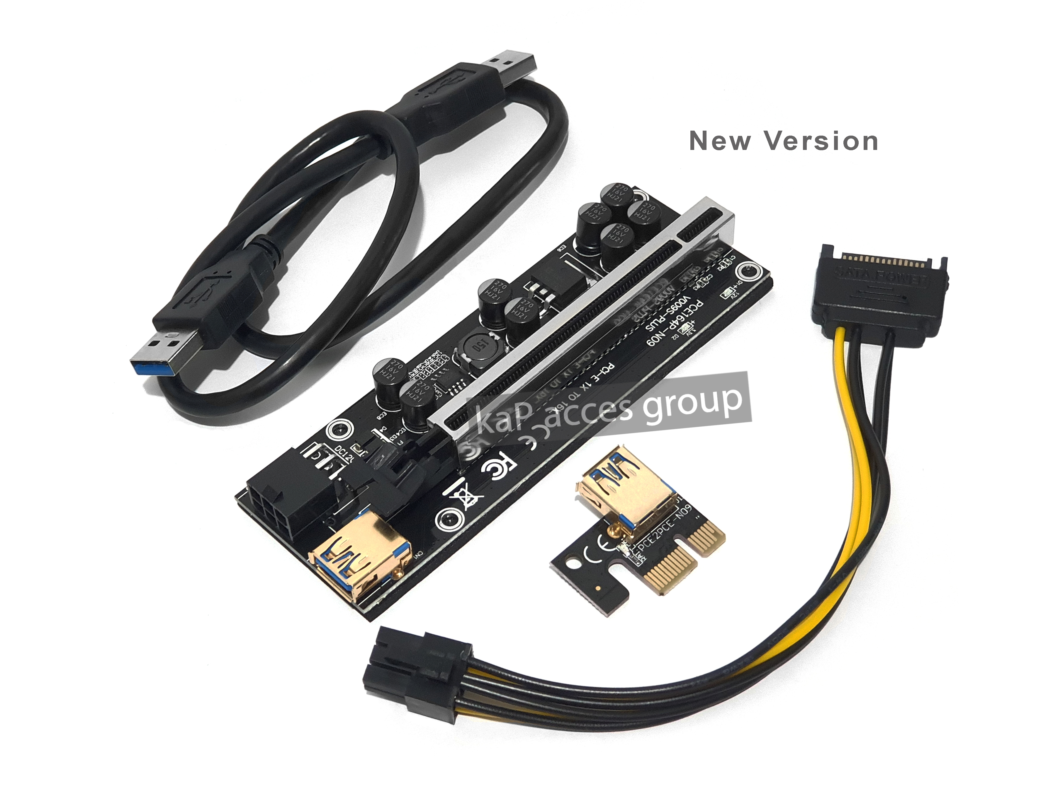 Pci-e riser 1x to 16x Pci Express Riser card riser for bitcoin (RISER CARD)