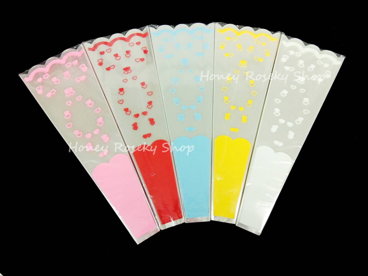 ซองใส่ดอกไม้ รุ่น 2.5A (แพ็คละ100ใบ ต่อ1 สี)