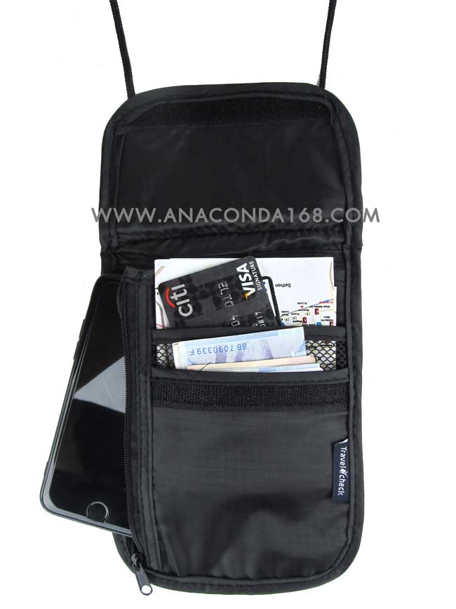 กระเป๋าคล้องคอ Travel Safe กระเป๋าซ่อนเงิน (Money Belt)