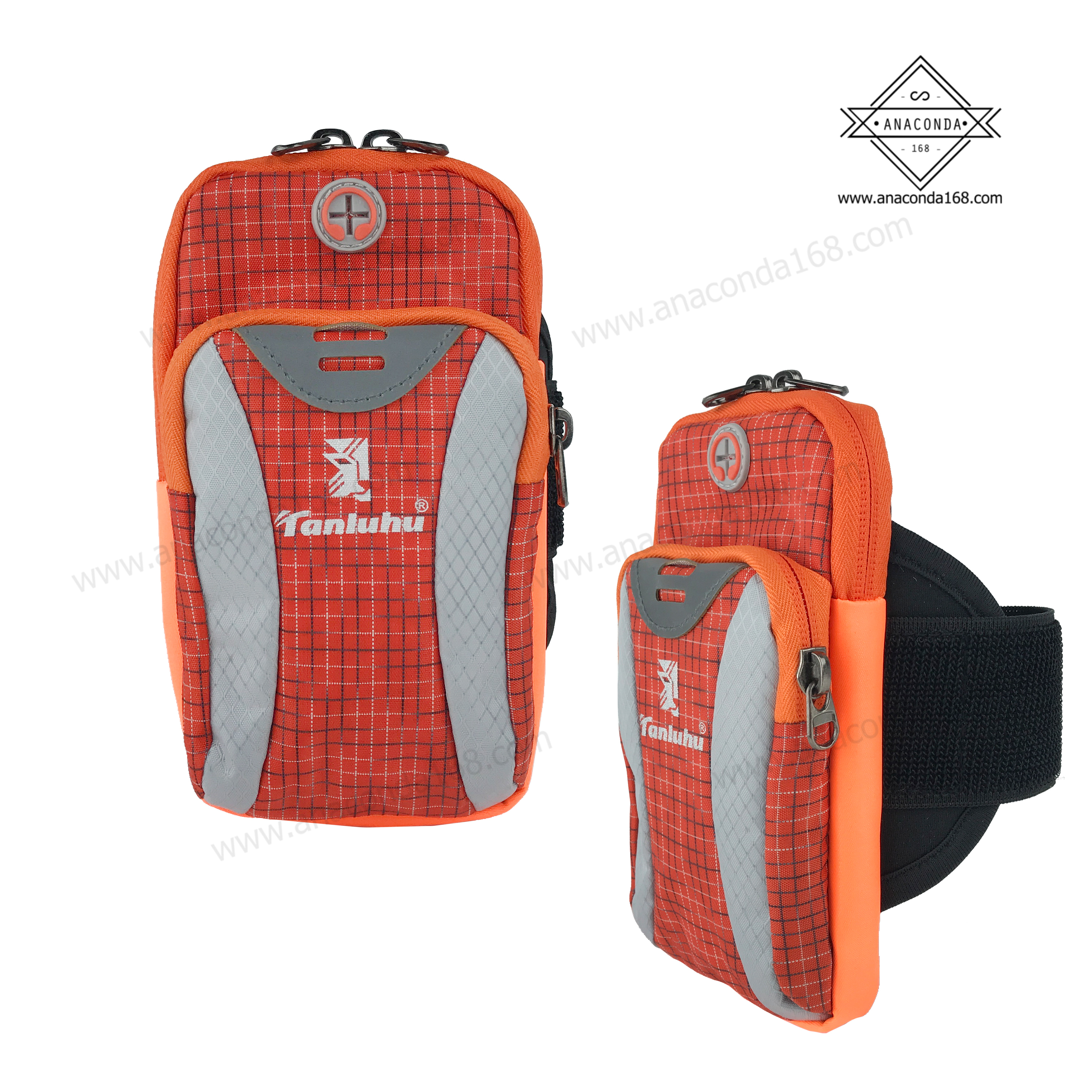 กระเป๋าคาดแขน Tanluhu พร้อมช่องใส่หูฟัง