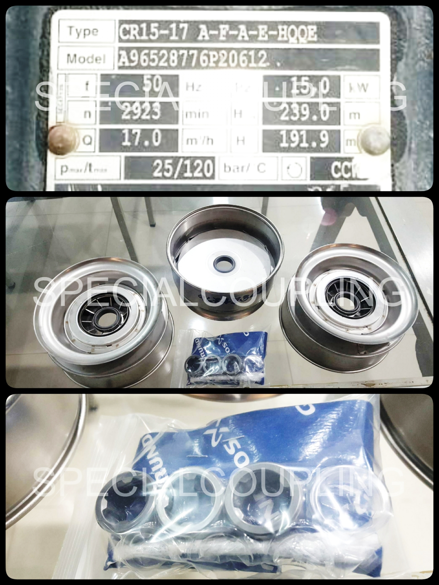 จำหน่ายอะไหล่ปั้มน้ำของGRUNDFOS