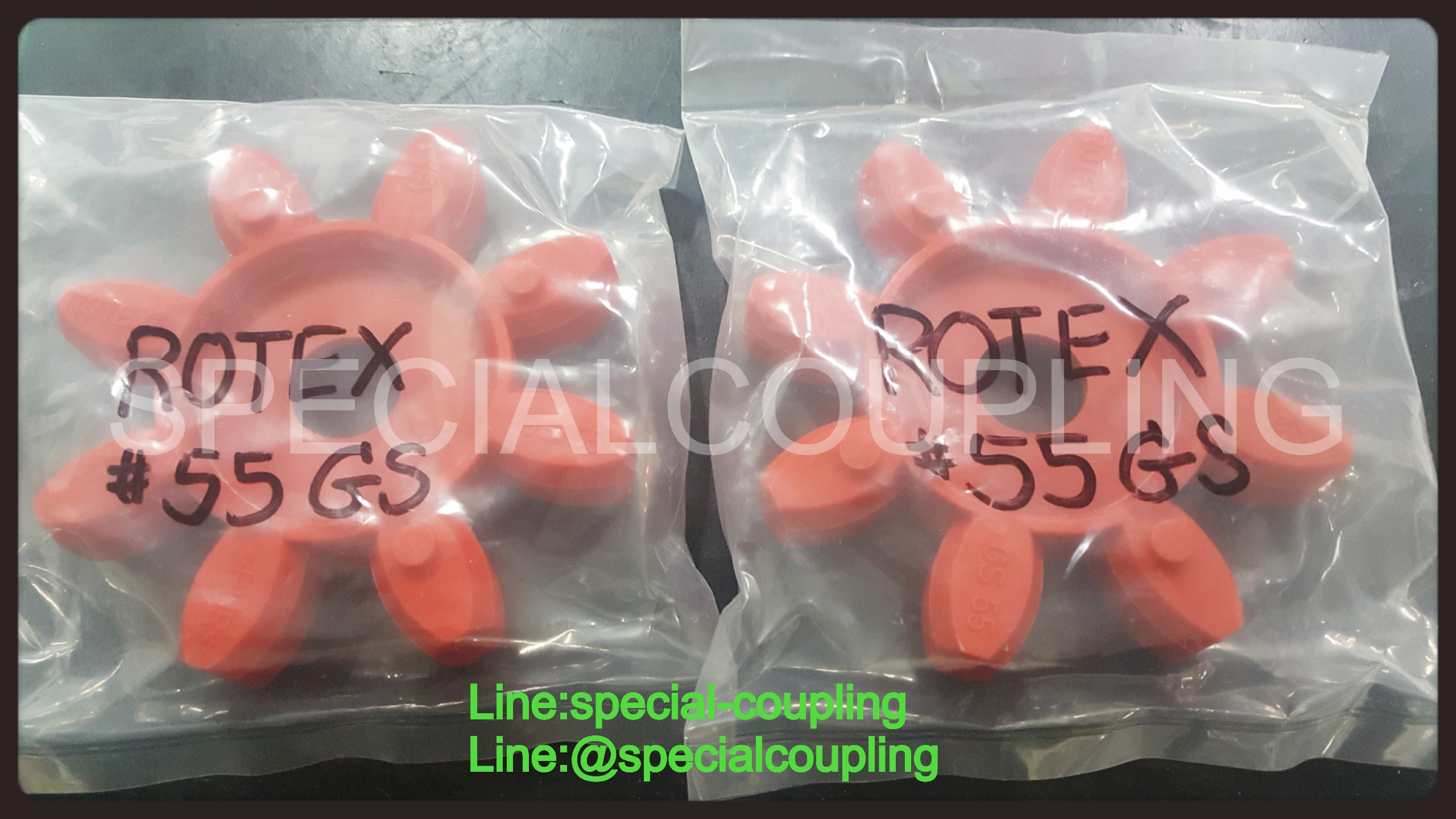 จำหน่ายยางยอย Rotex sizeGS 55 red spider only 98shore A ขนาด OD 120 mm. พร้อมส่งคะ สอบถามได้คะ