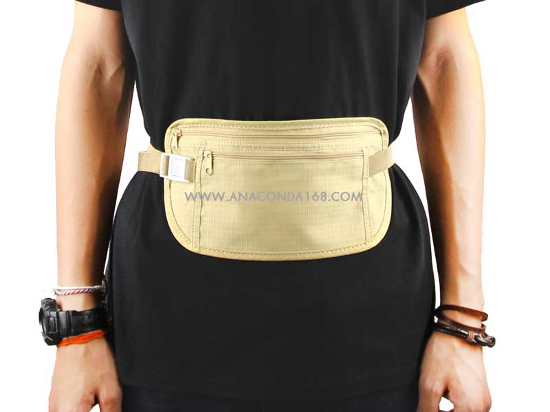 กระเป๋าคาดเอว Travel Safe กระเป๋าซ่อนเงิน (Money Belt)