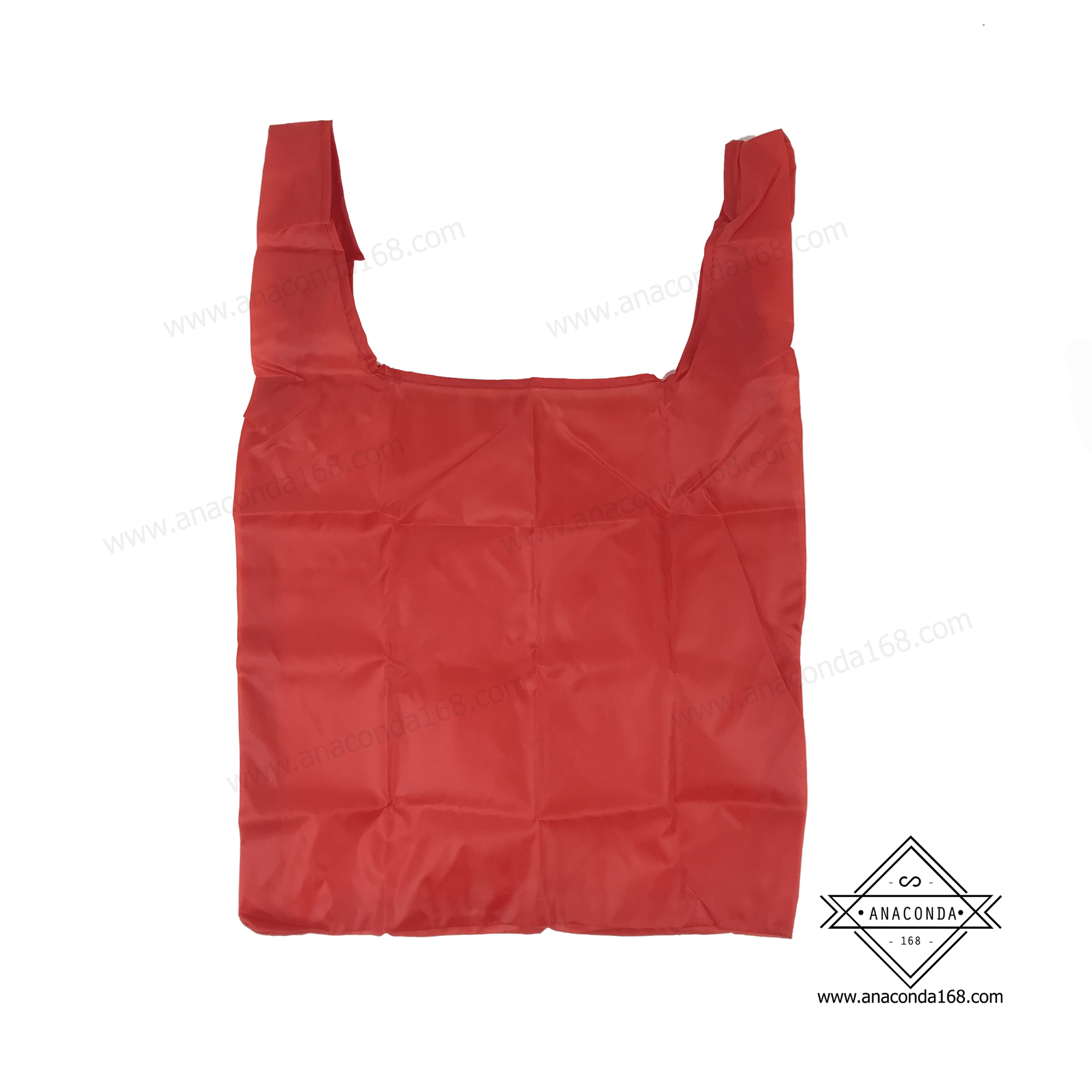 กระเป๋าช็อปปิ้งพับเก็บได้ BAGCU สีพื้น (Shopping Bag)