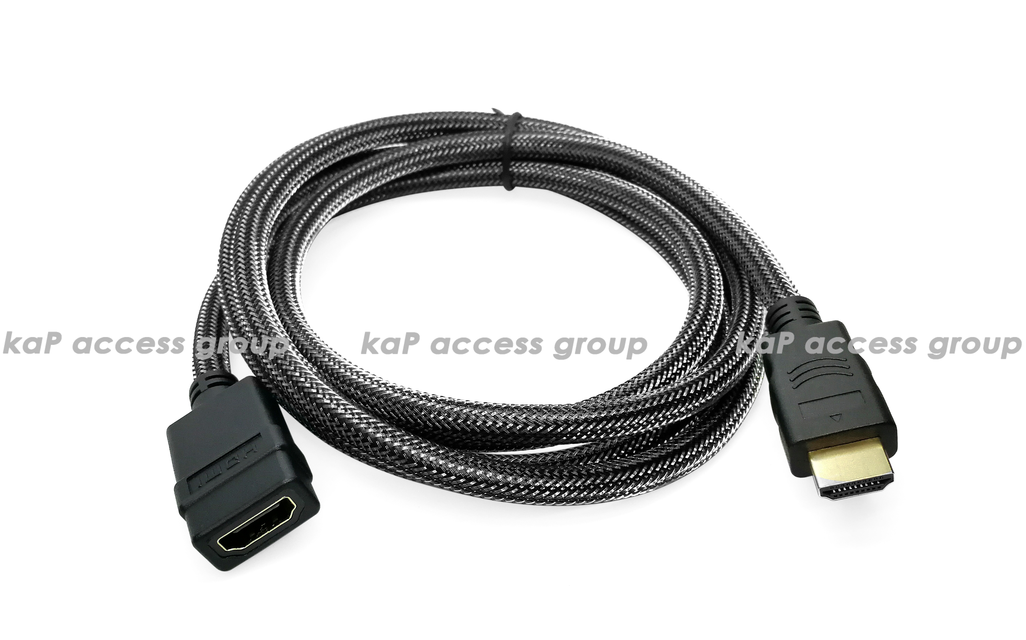 HDMI Male-Female Cable (1.8M) สายถัก