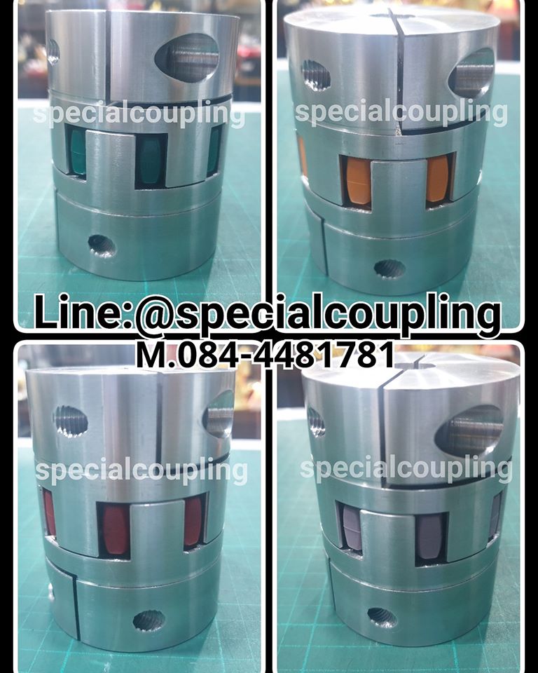 จำหน่ายSERVO COUPLING ALUMINUM CLAMPING HUB URETHANE SPIDER COMPLETE SET พร้อมส่งทุกไซร์คะ