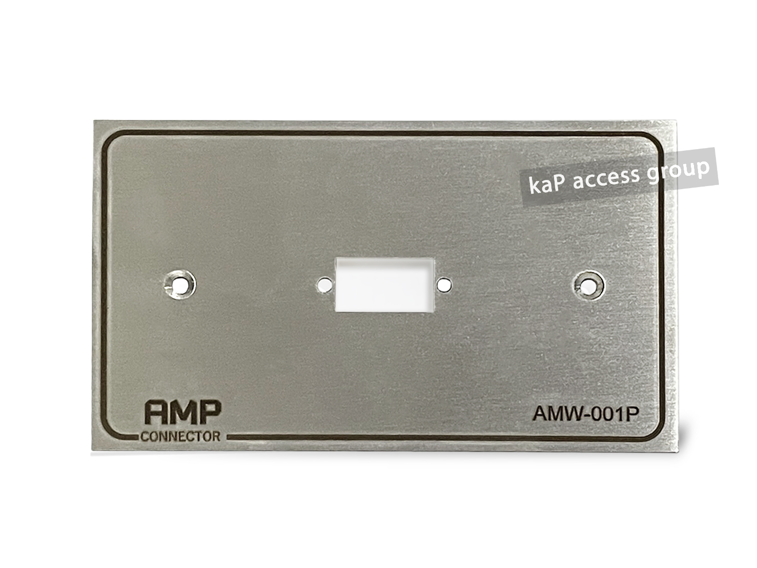 แผ่นเพลทเปล่าติดผนังแบบอลูมิเนียม plate panel (1ช่อง)