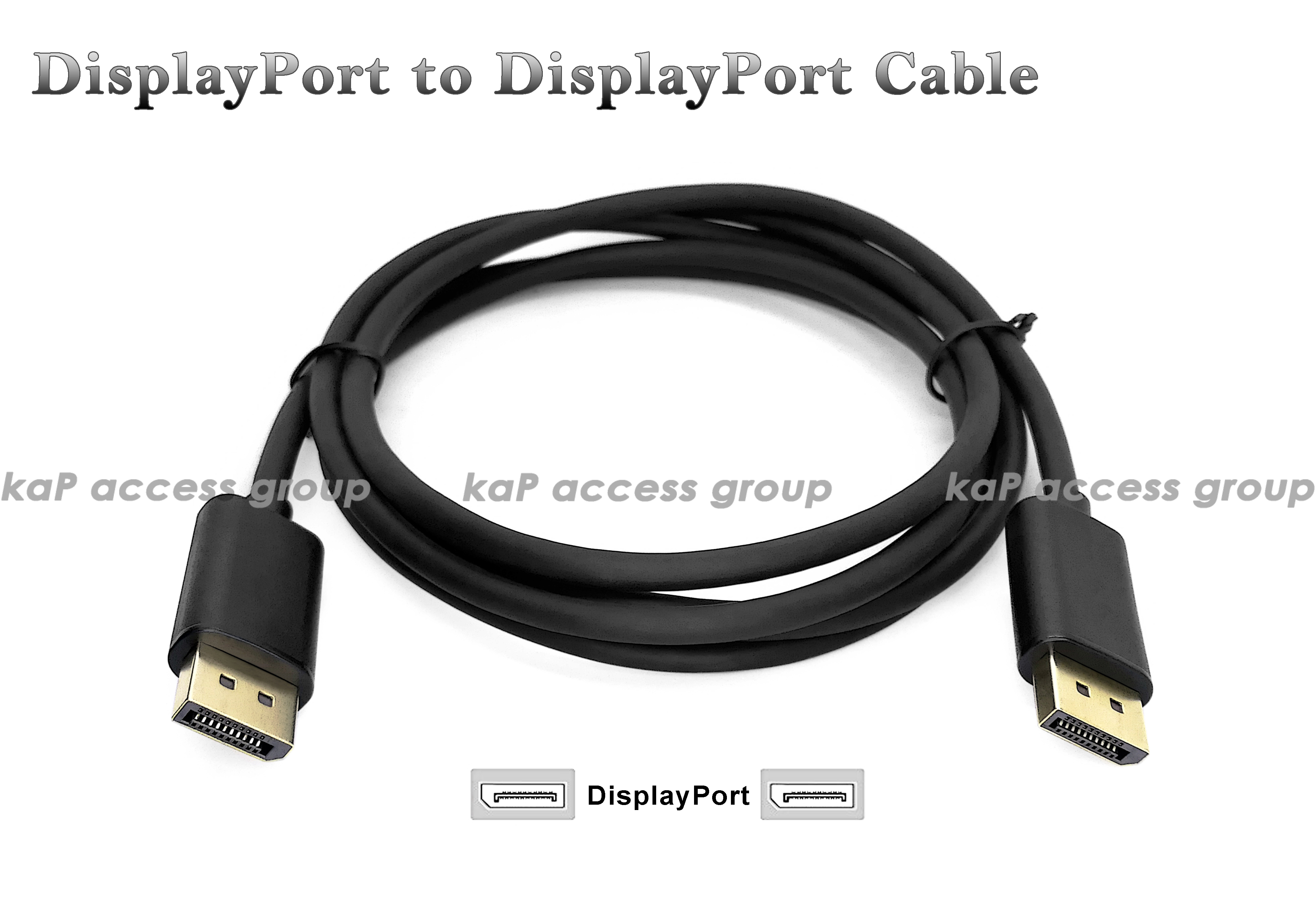 สาย DisplayPort to DisplayPort ความยาว 2เมตร
