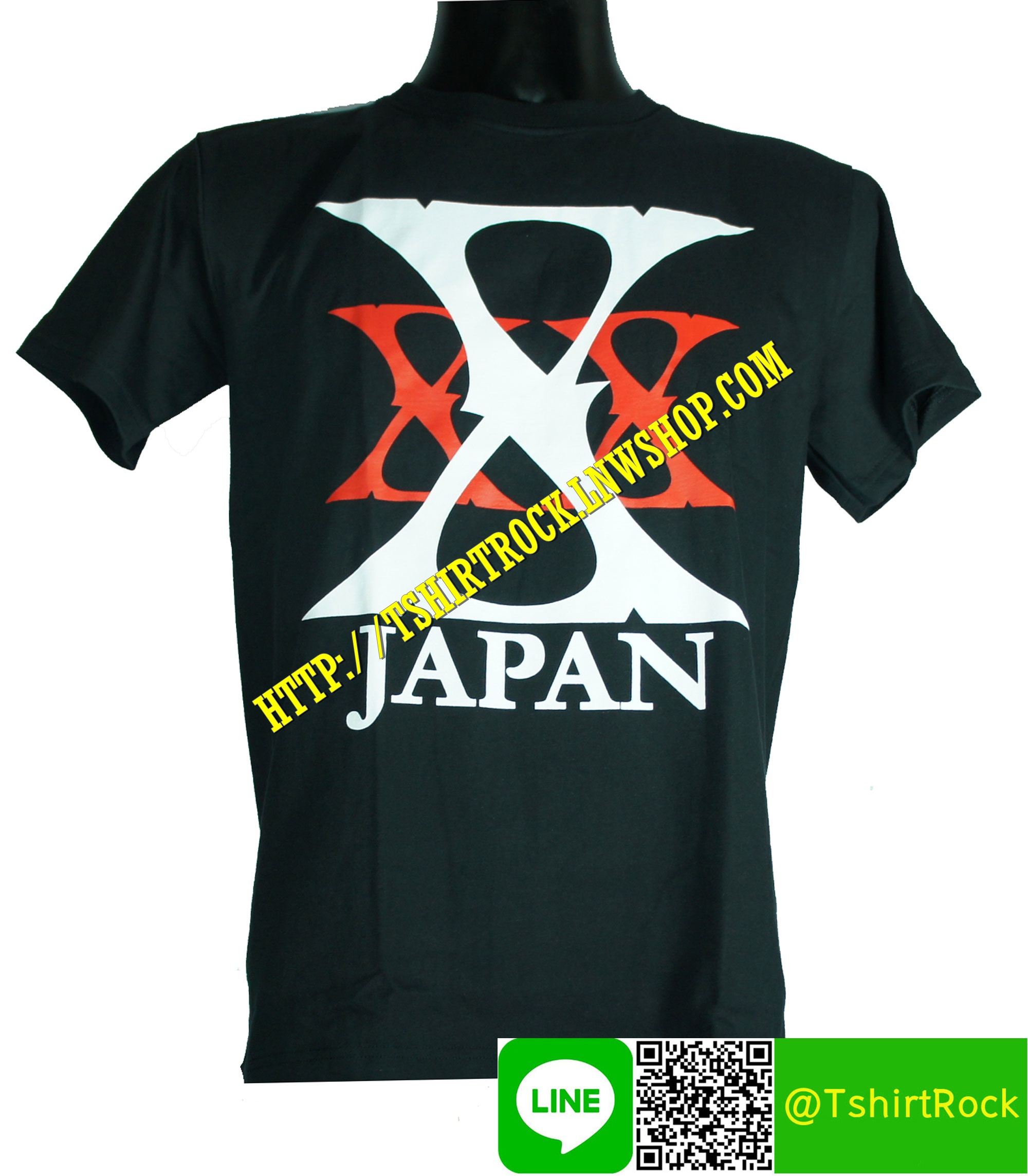 X-JAPAN เสื้อยืดวงร็อค เมทัล ดนตรี เสื้อวง XJP1150