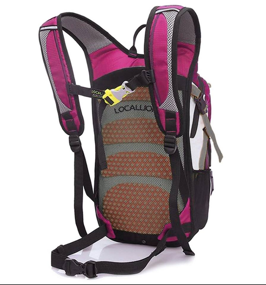 กระเป๋าจักรยาน Local Lion สีชมพู 18L