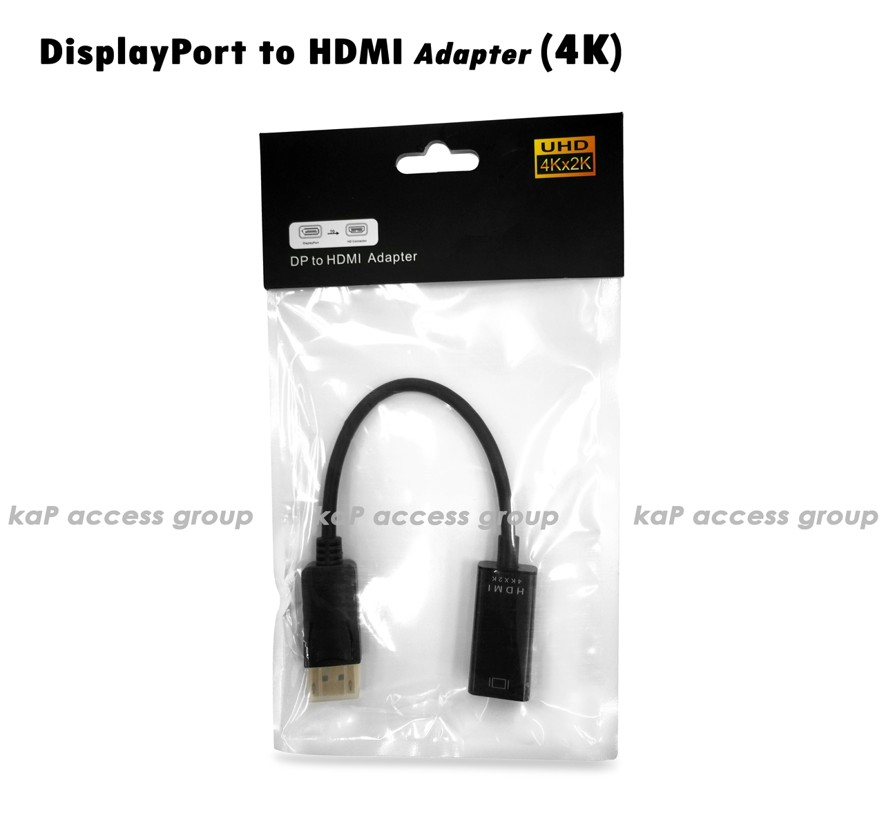 DisplayPort to HDMI Adapter 2K4K