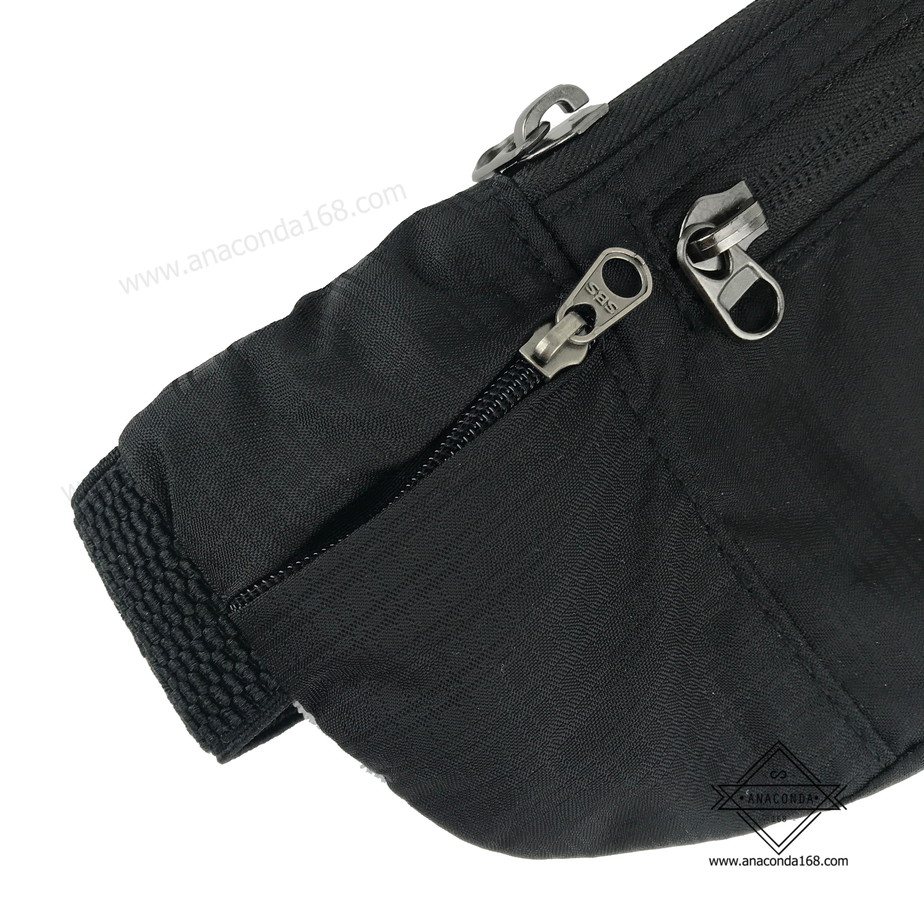 คาดเอวสปอร์ต2ช่องซิปพร้อมช่องใส่ขวดน้ำ (Sport Bag Tanluhu)